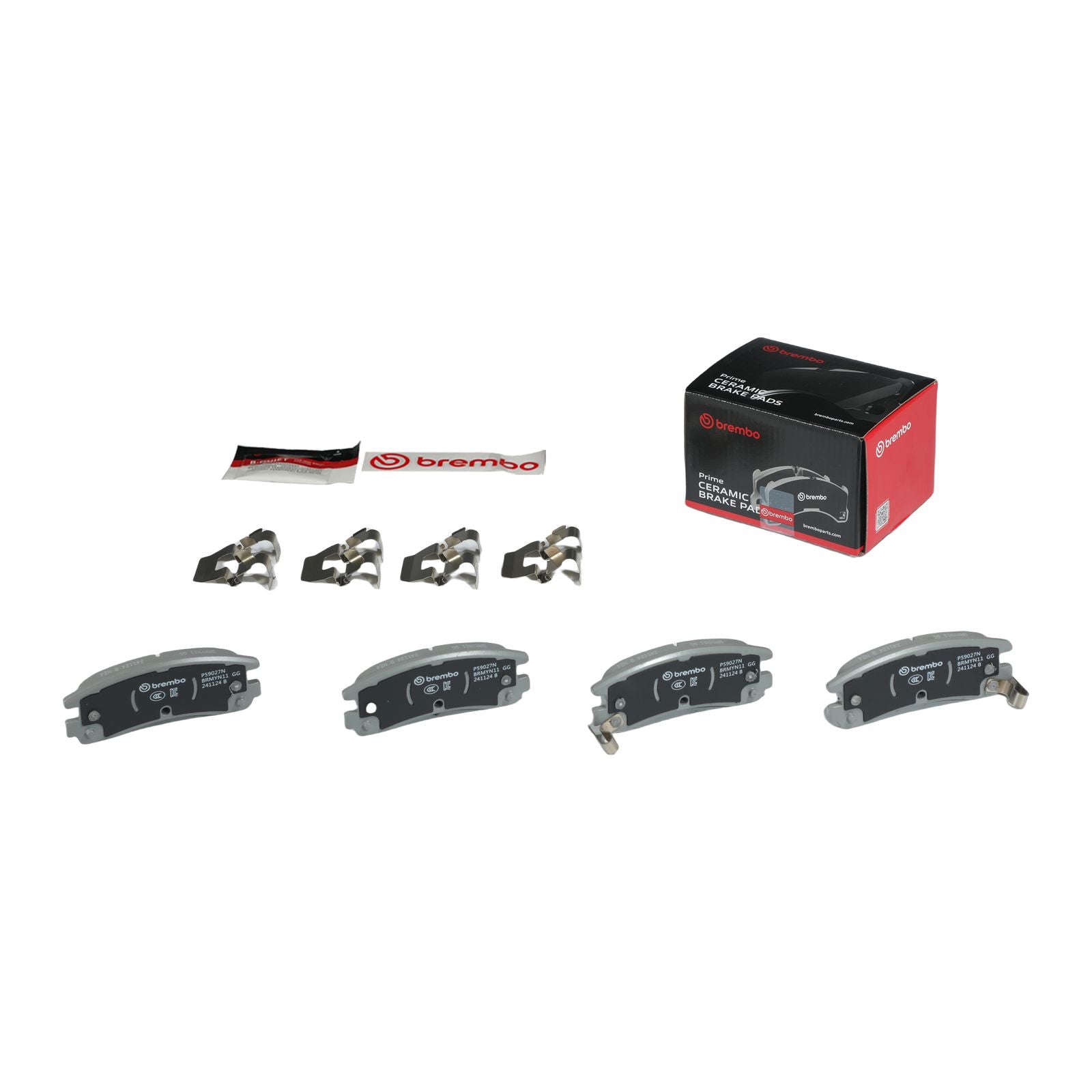 PRIME Ceramic Rear Disc Brake Pad Set - P59027N_04
