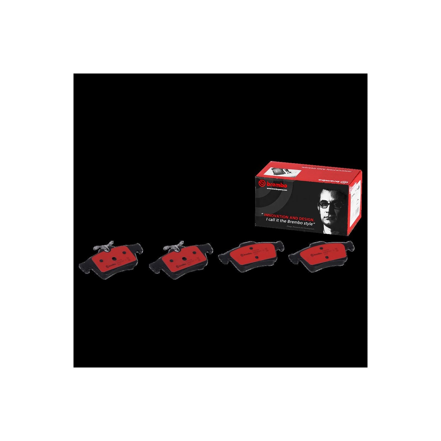 PRIME Ceramic Rear Disc Brake Pad Set - P59042N_01