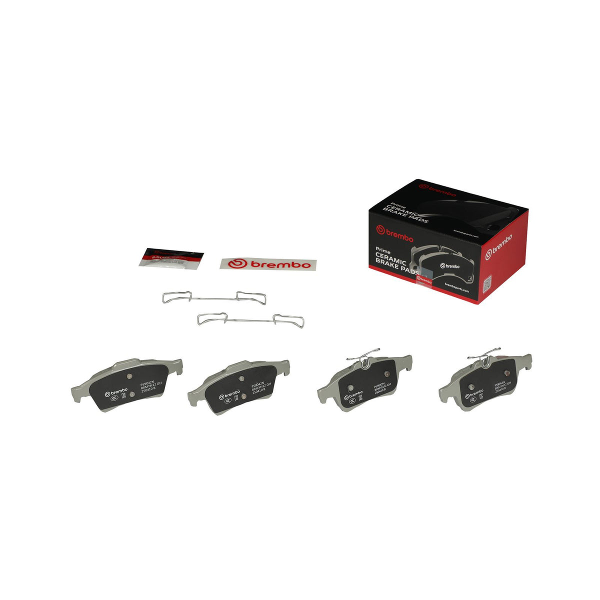 PRIME Ceramic Rear Disc Brake Pad Set - P59042N_04