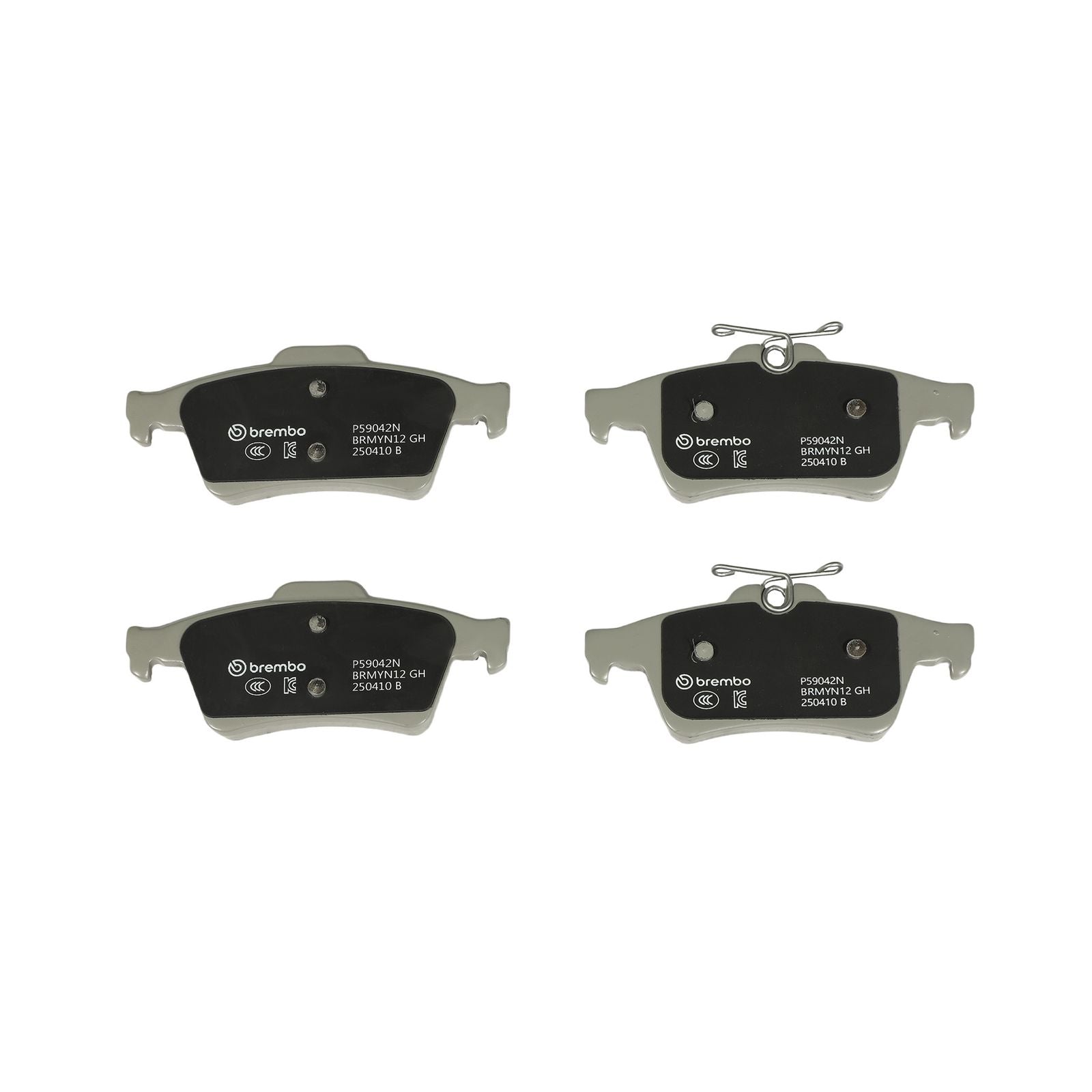 PRIME Ceramic Rear Disc Brake Pad Set - P59042N_05