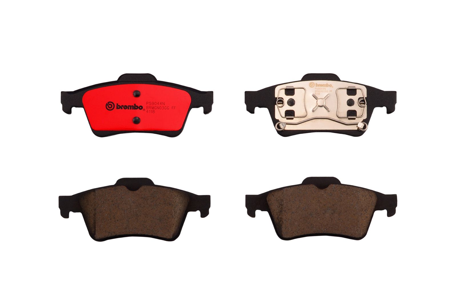 PRIME Ceramic Rear Disc Brake Pad Set - P59044N_01