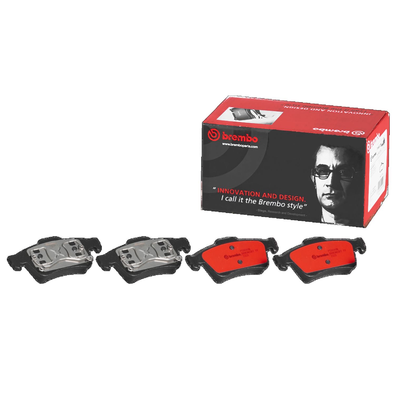 PRIME Ceramic Rear Disc Brake Pad Set - P59044N_02