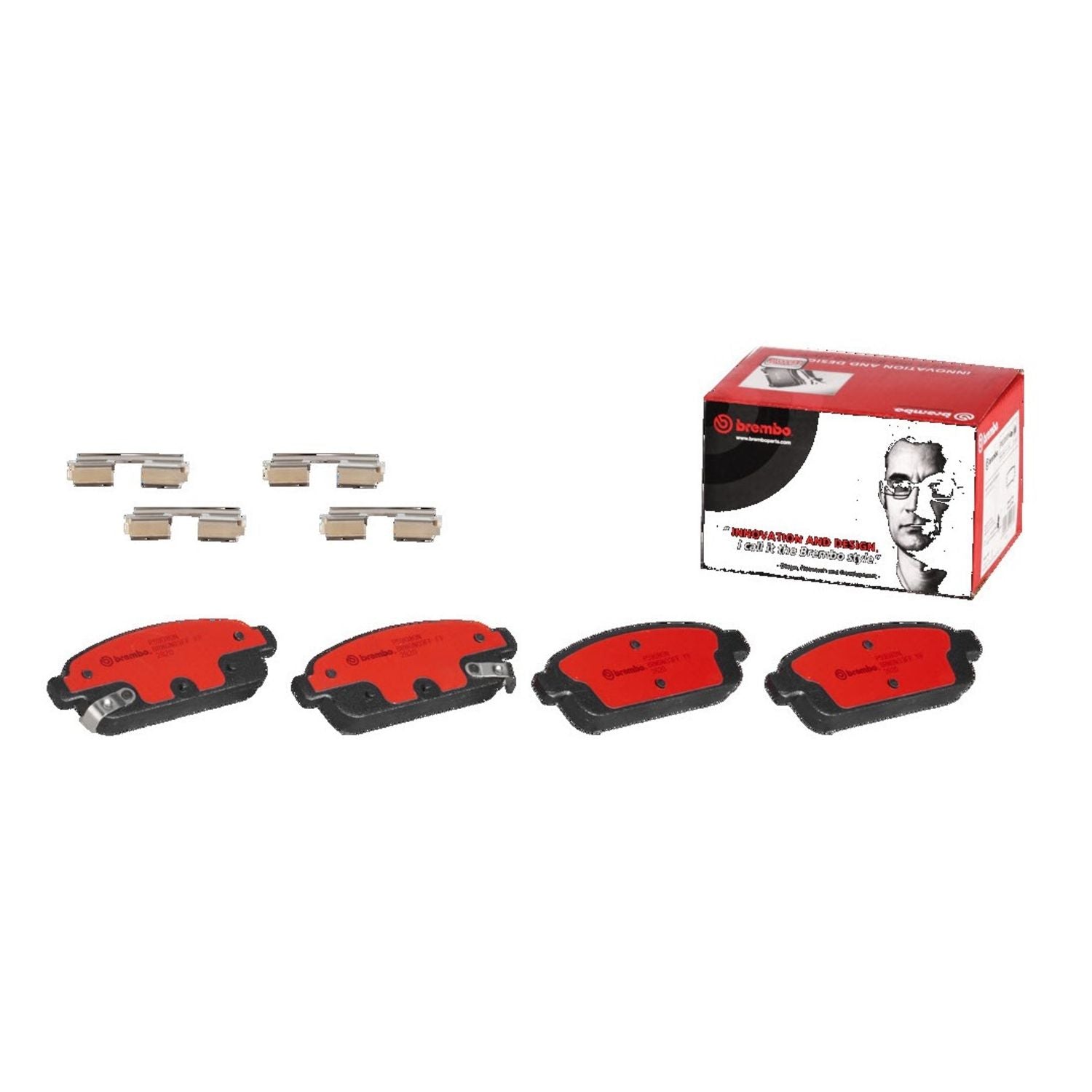PRIME Ceramic Rear Disc Brake Pad Set - P59080N_01