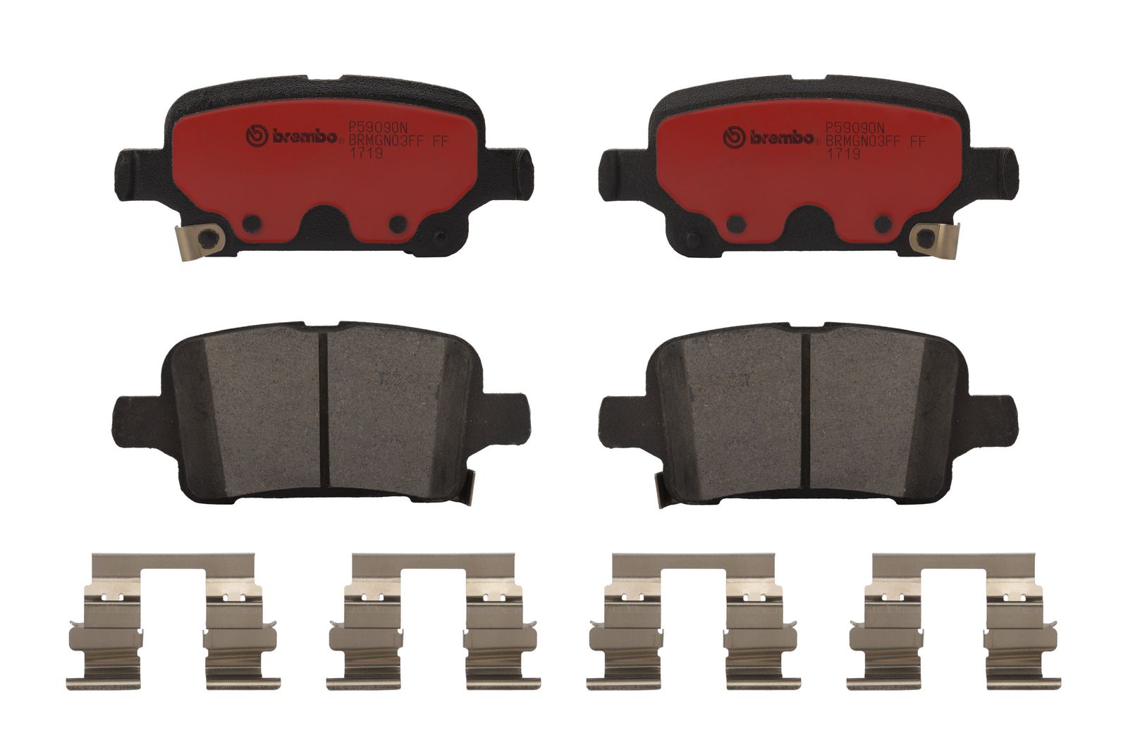 PRIME Ceramic Rear Disc Brake Pad Set - P59090N_01