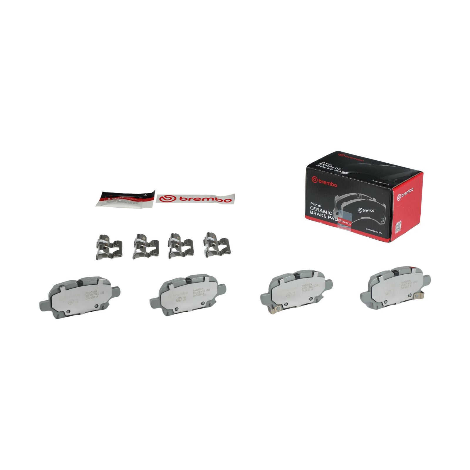 PRIME Ceramic Rear Disc Brake Pad Set - P59095N_02