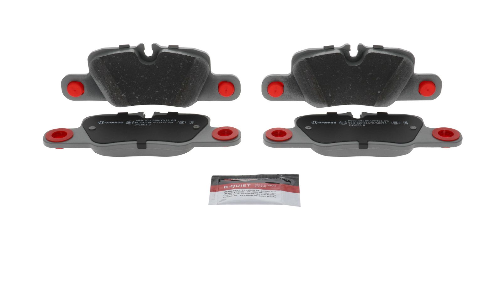 PRIME Ceramic Rear Disc Brake Pad Set - P65020N_08