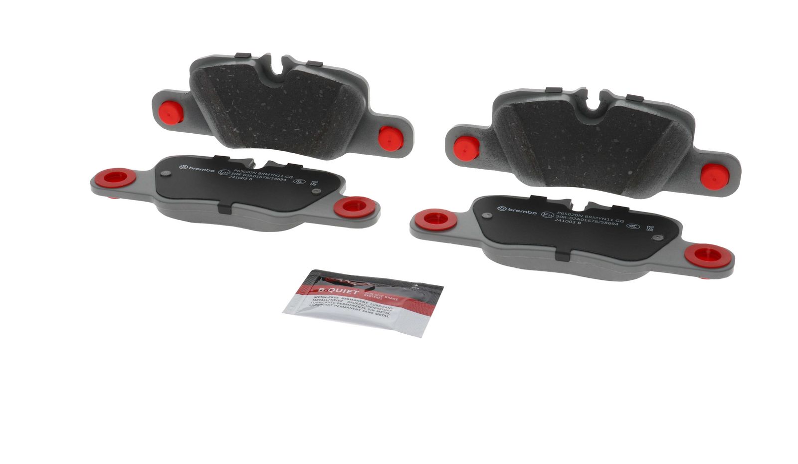 PRIME Ceramic Rear Disc Brake Pad Set - P65020N_09