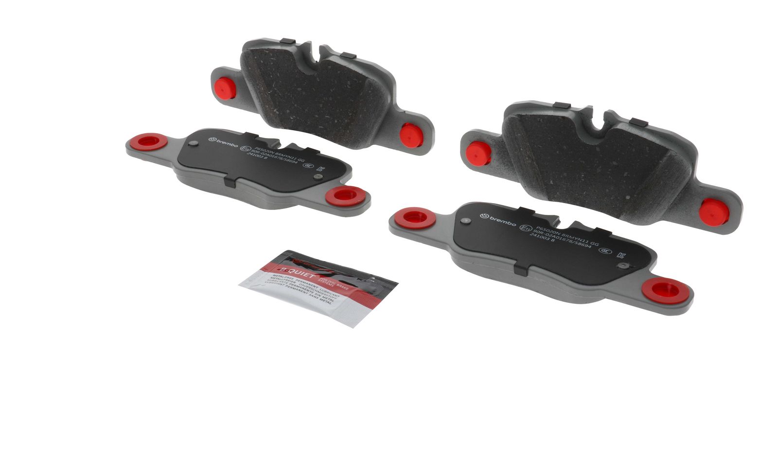 PRIME Ceramic Rear Disc Brake Pad Set - P65020N_10
