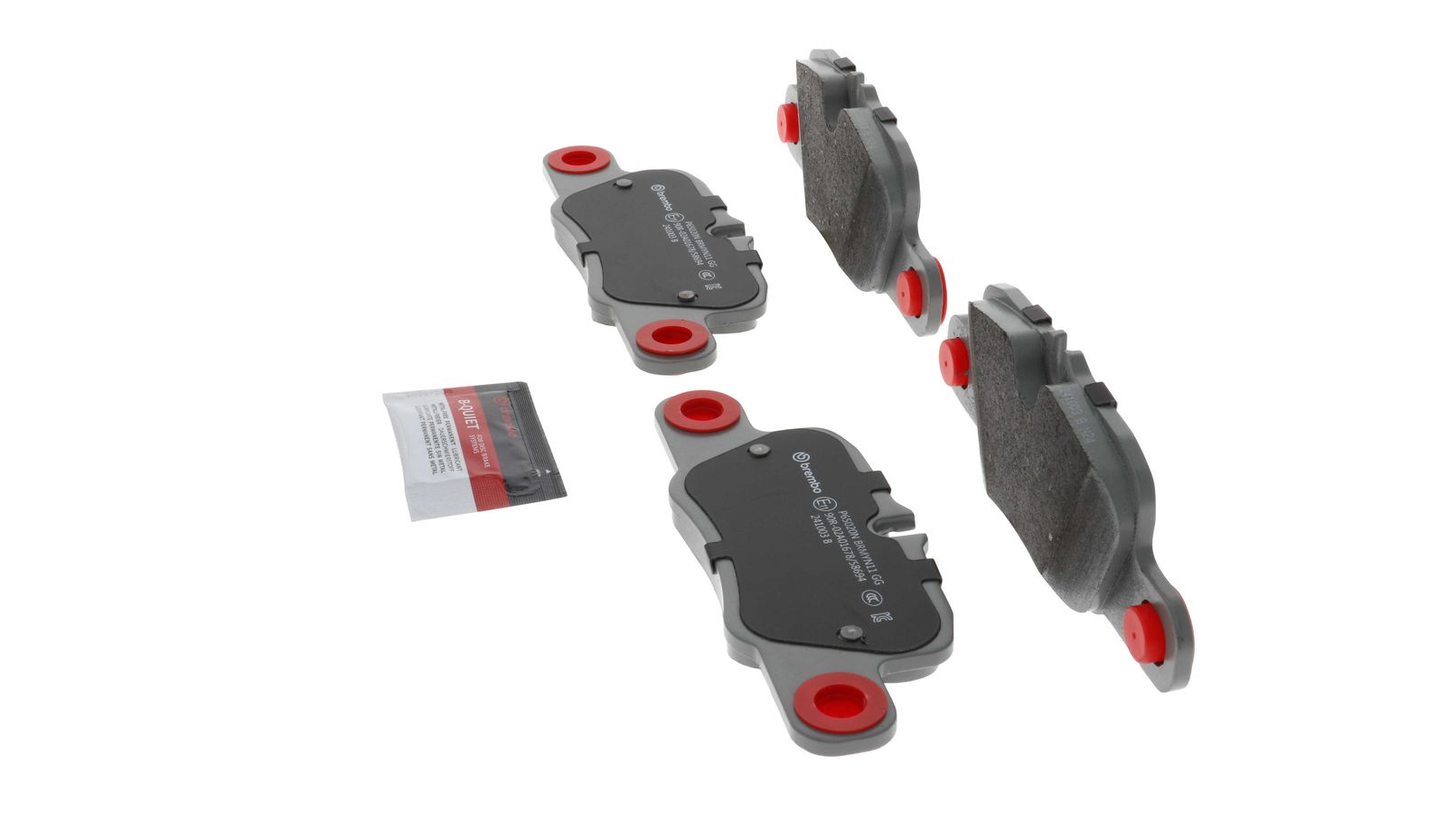 PRIME Ceramic Rear Disc Brake Pad Set - P65020N_13