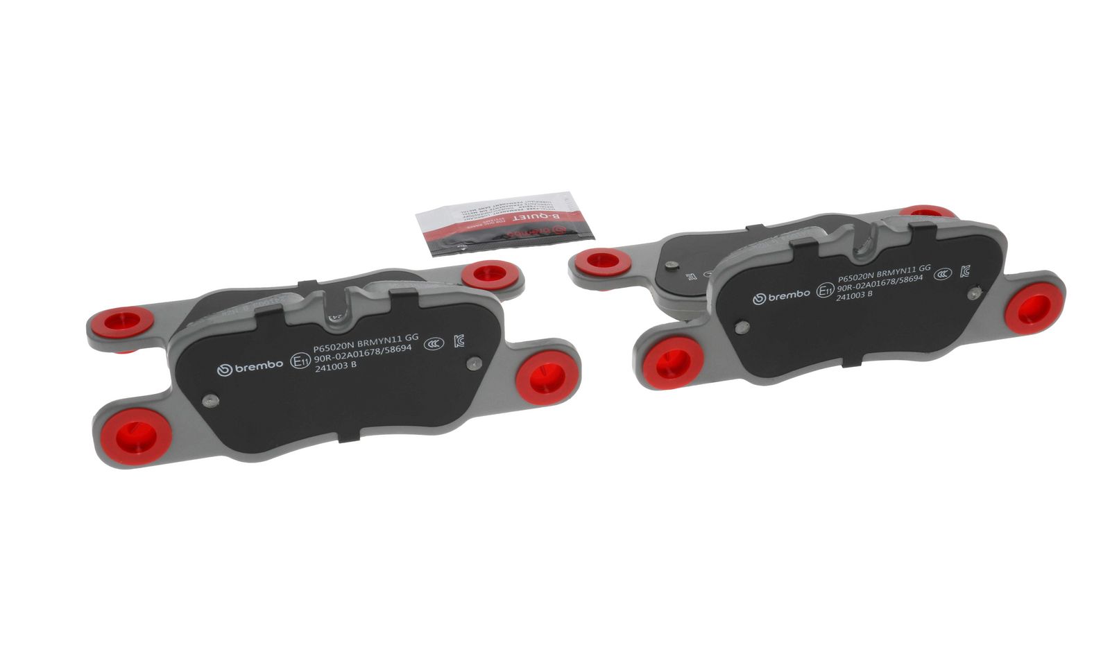 PRIME Ceramic Rear Disc Brake Pad Set - P65020N_19