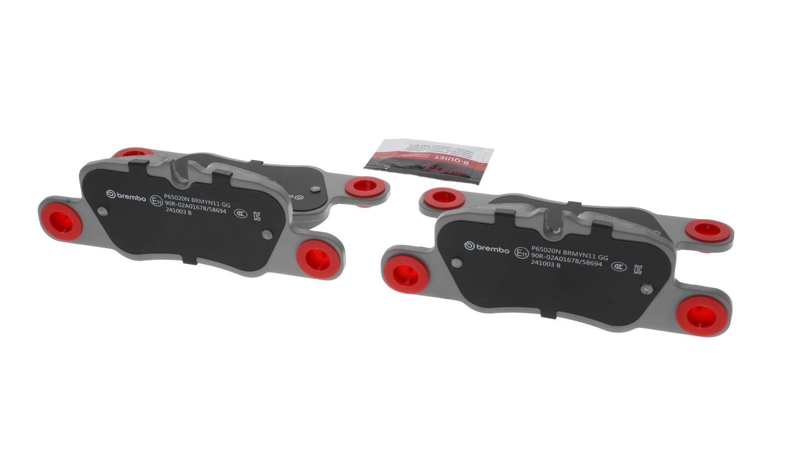 PRIME Ceramic Rear Disc Brake Pad Set - P65020N_21