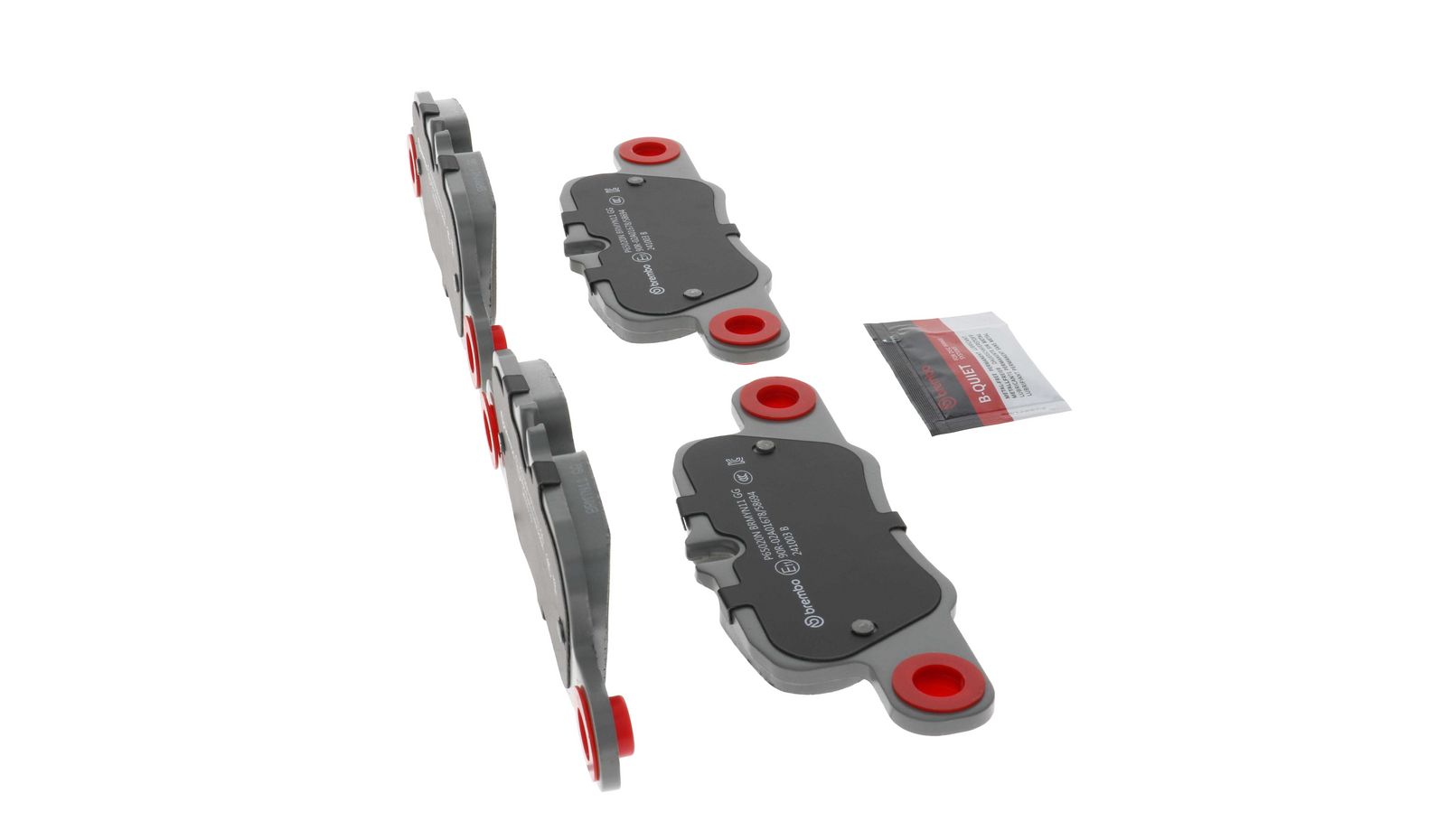 PRIME Ceramic Rear Disc Brake Pad Set - P65020N_25