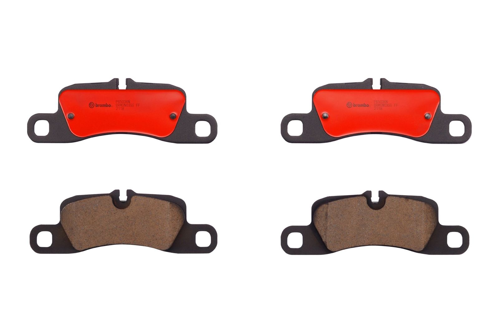 PRIME Ceramic Rear Disc Brake Pad Set - P65036N_01