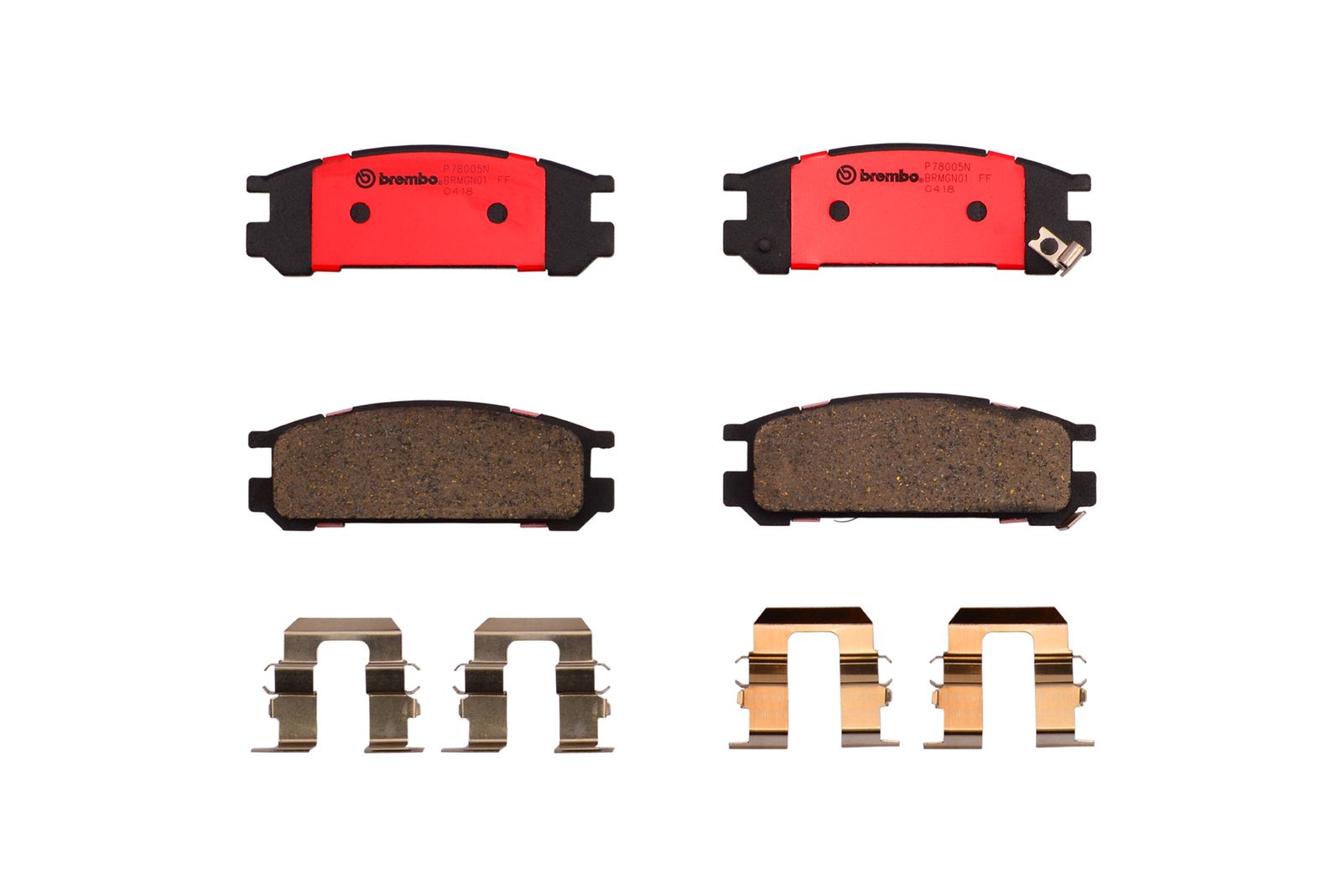 PRIME Ceramic Rear Disc Brake Pad Set - P78005N_01