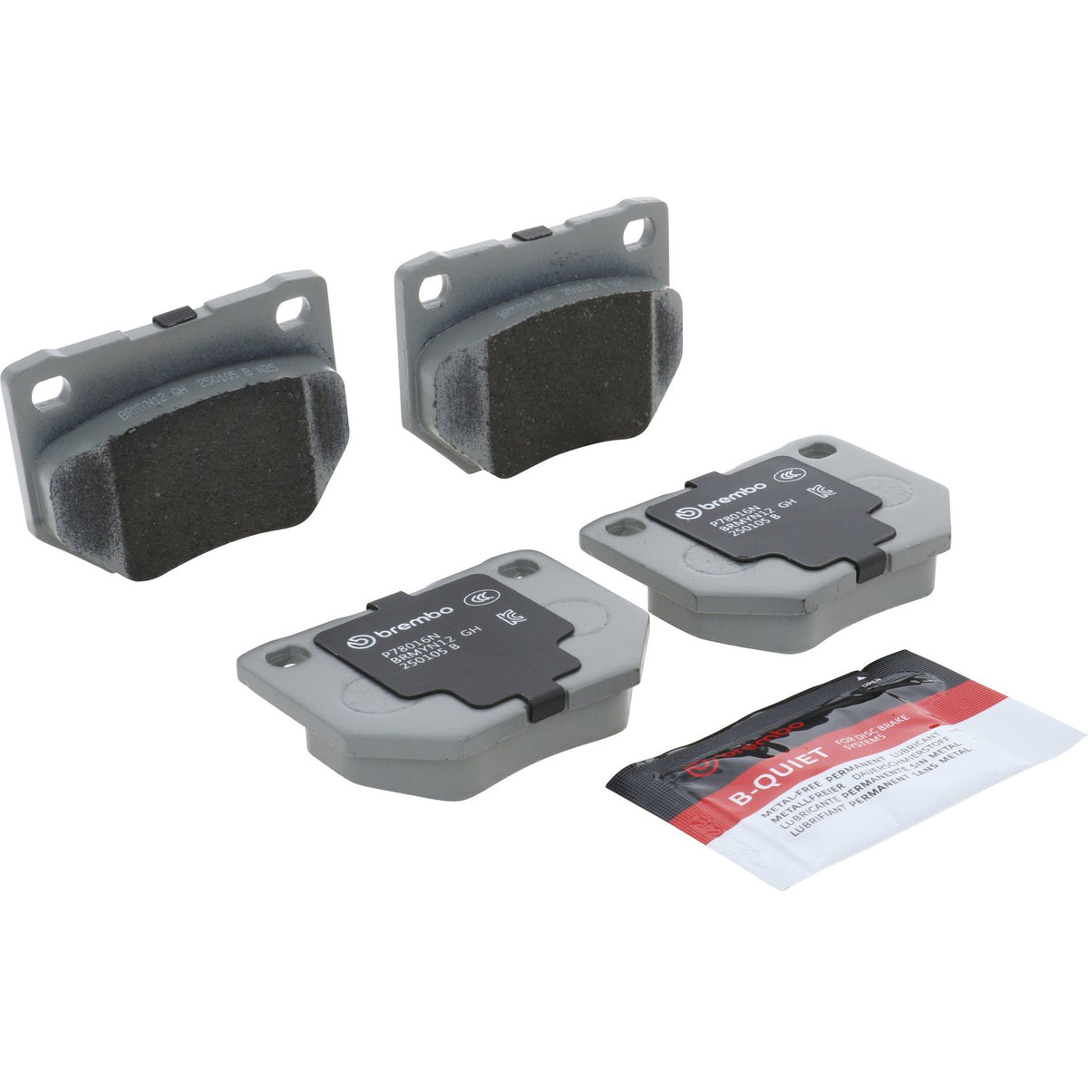 PRIME Ceramic Rear Disc Brake Pad Set - P78016N_02