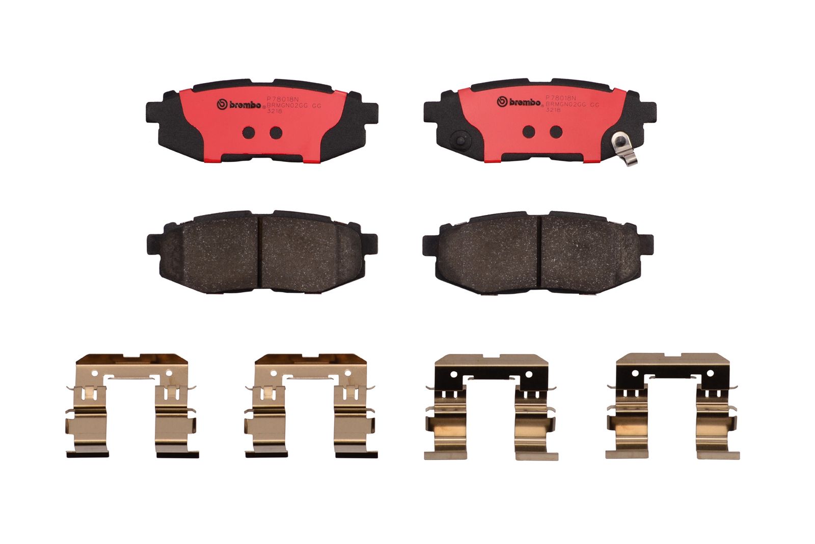 PRIME Ceramic Rear Disc Brake Pad Set - P78018N_01