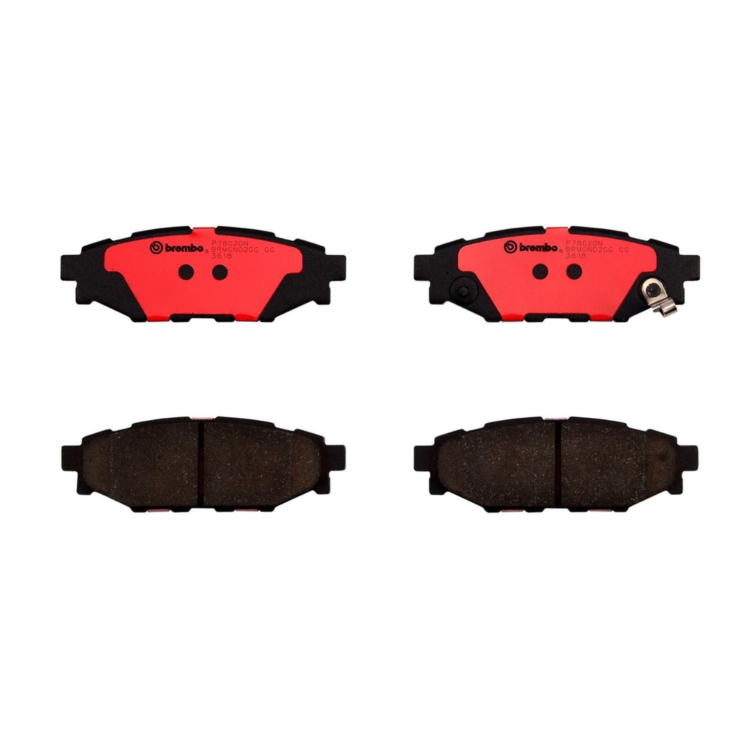 PRIME Ceramic Rear Disc Brake Pad Set - P78020N_03