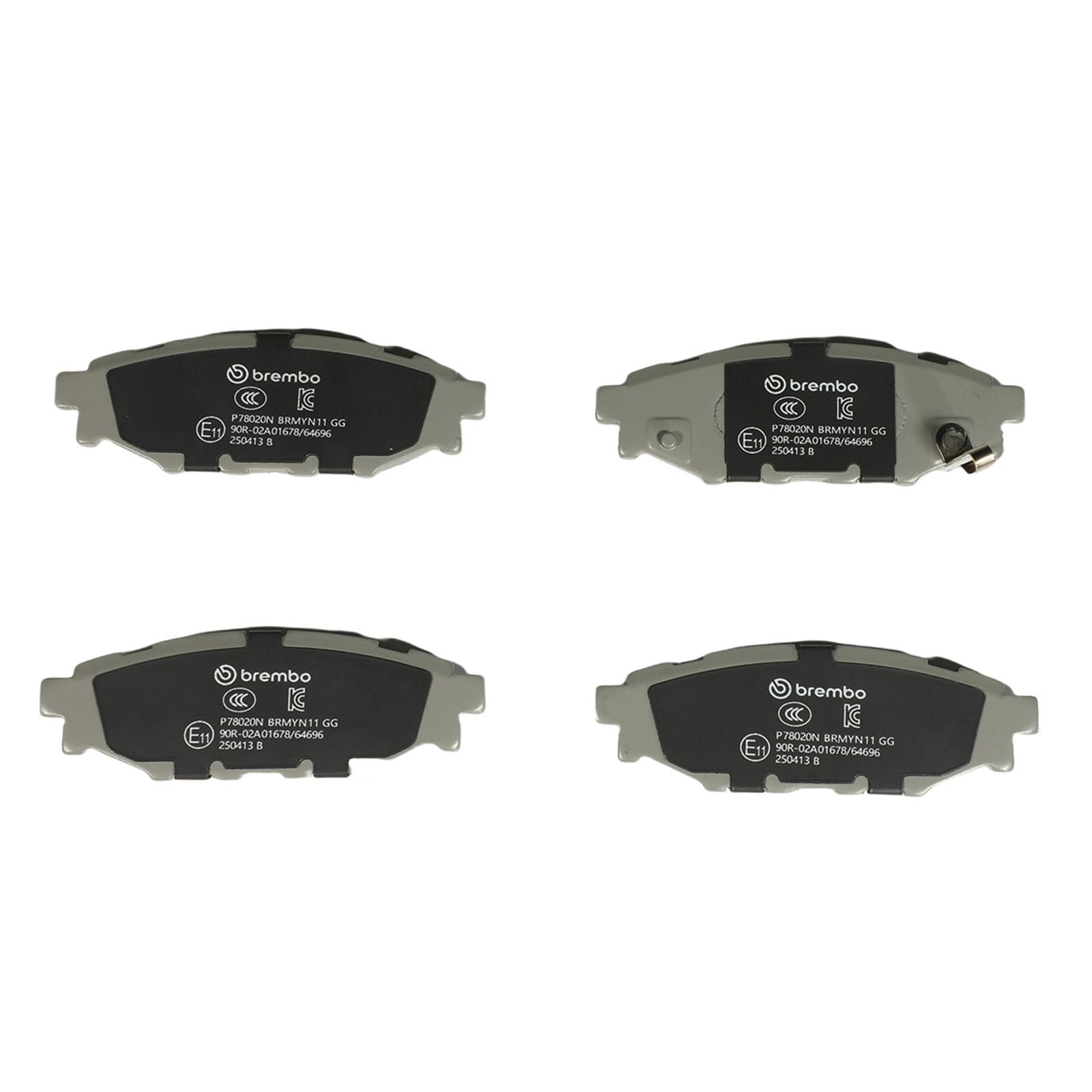 PRIME Ceramic Rear Disc Brake Pad Set - P78020N_03
