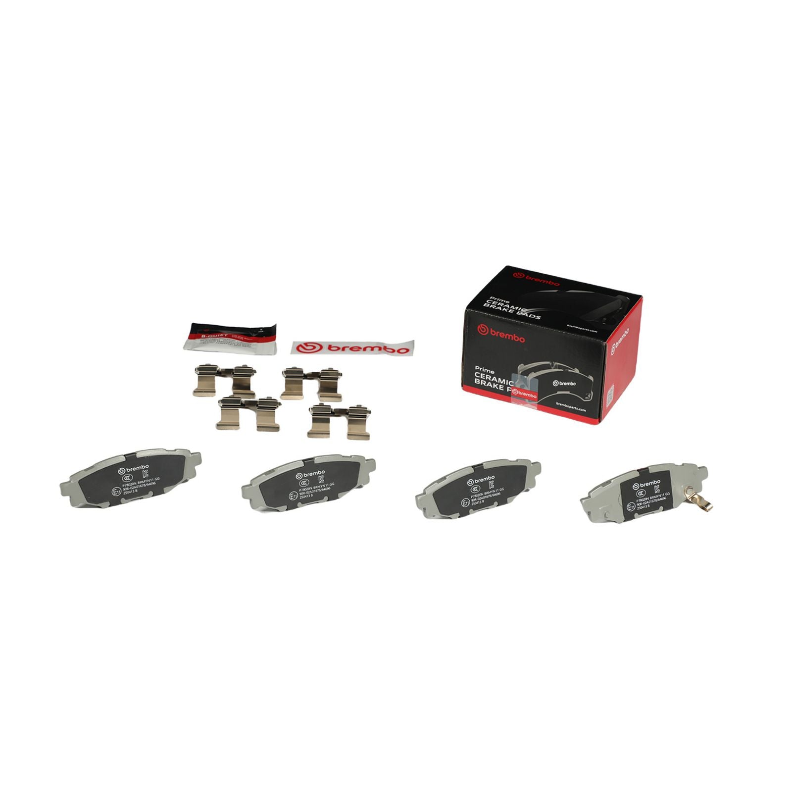 PRIME Ceramic Rear Disc Brake Pad Set - P78020N_04