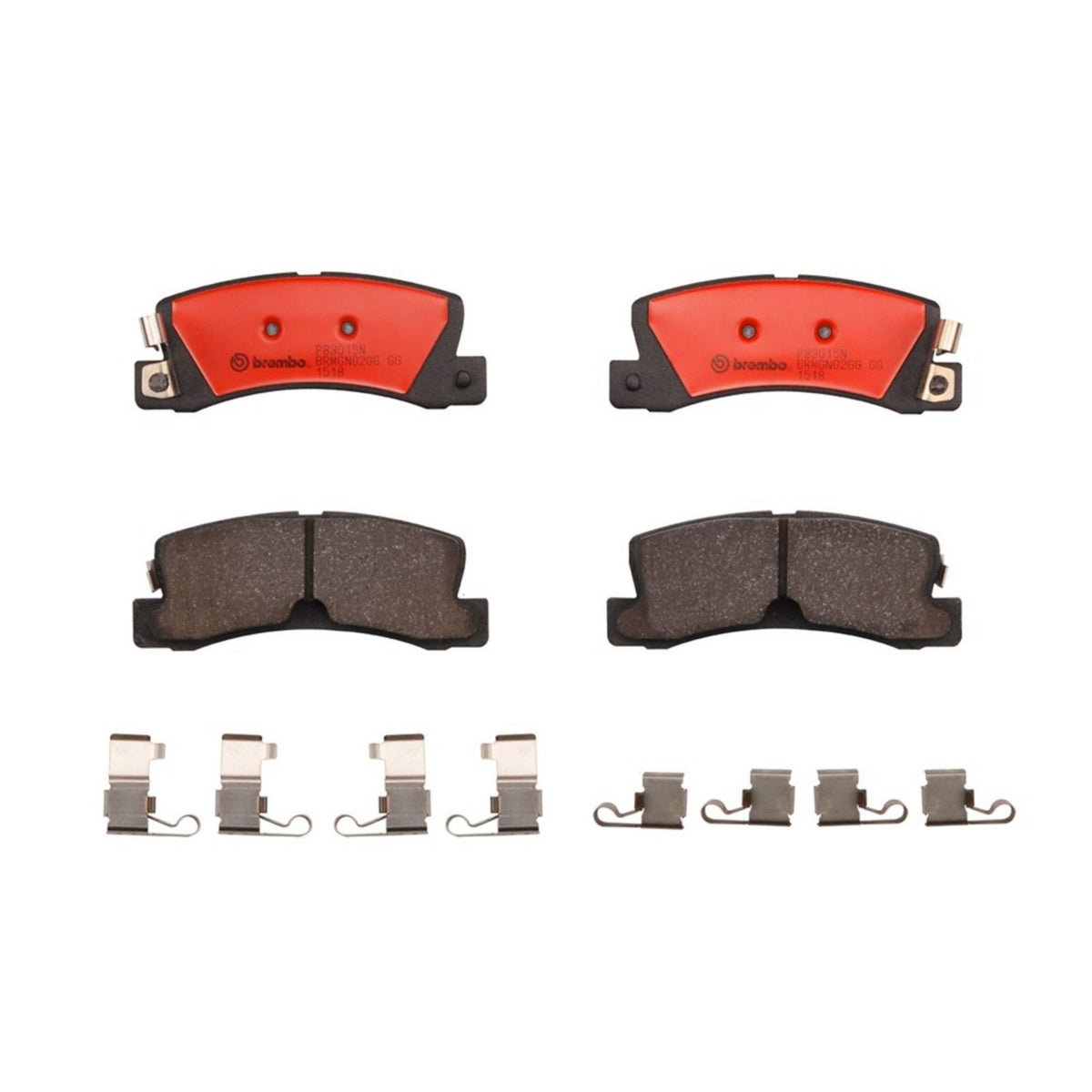 PRIME Ceramic Rear Disc Brake Pad Set - P83015N_01