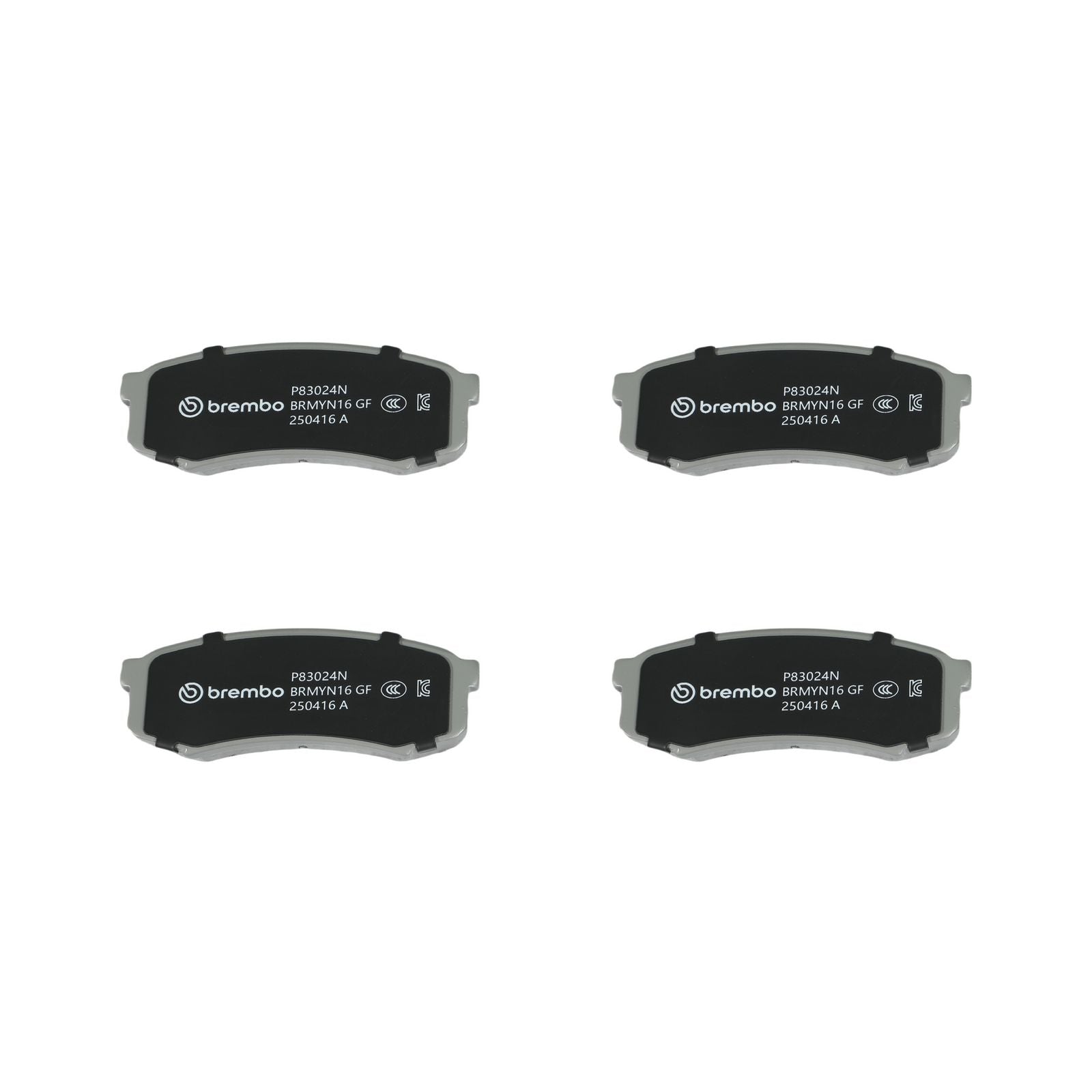 PRIME Ceramic Rear Disc Brake Pad Set - P83024N_04