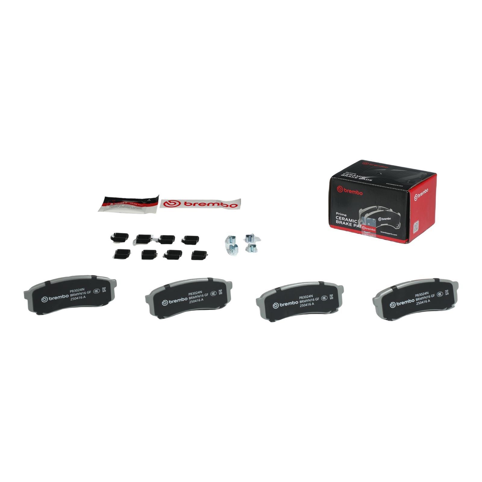 PRIME Ceramic Rear Disc Brake Pad Set - P83024N_05