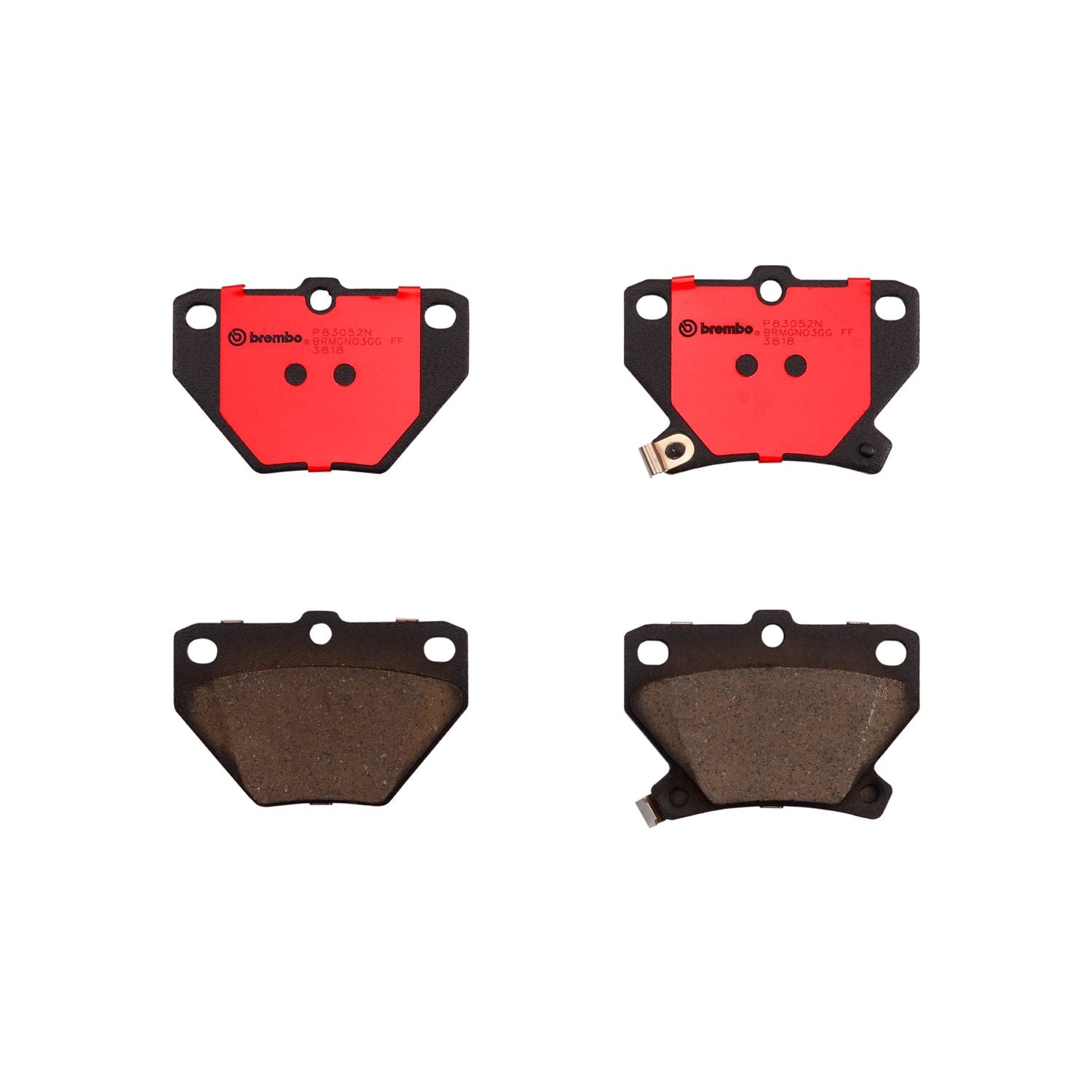 PRIME Ceramic Rear Disc Brake Pad Set - P83052N_01