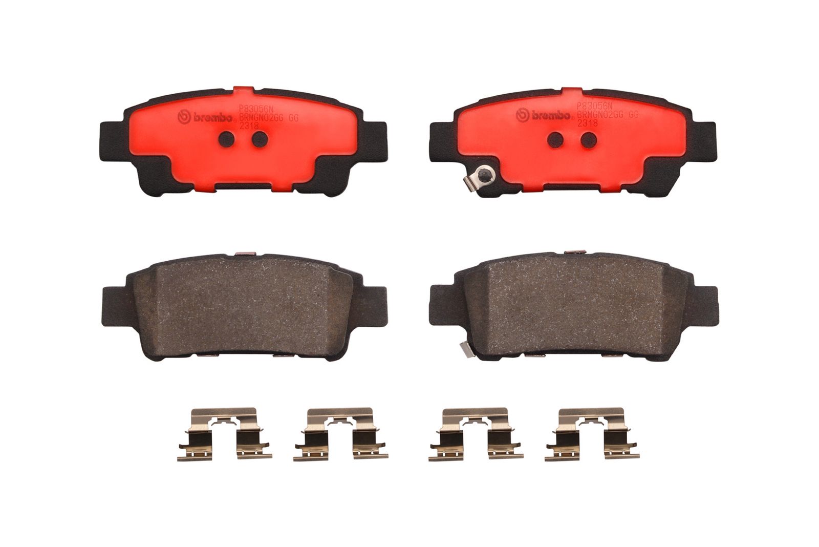 PRIME Ceramic Rear Disc Brake Pad Set - P83056N_01