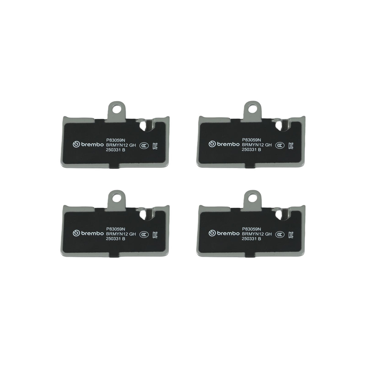 PRIME Ceramic Rear Disc Brake Pad Set - P83059N_02