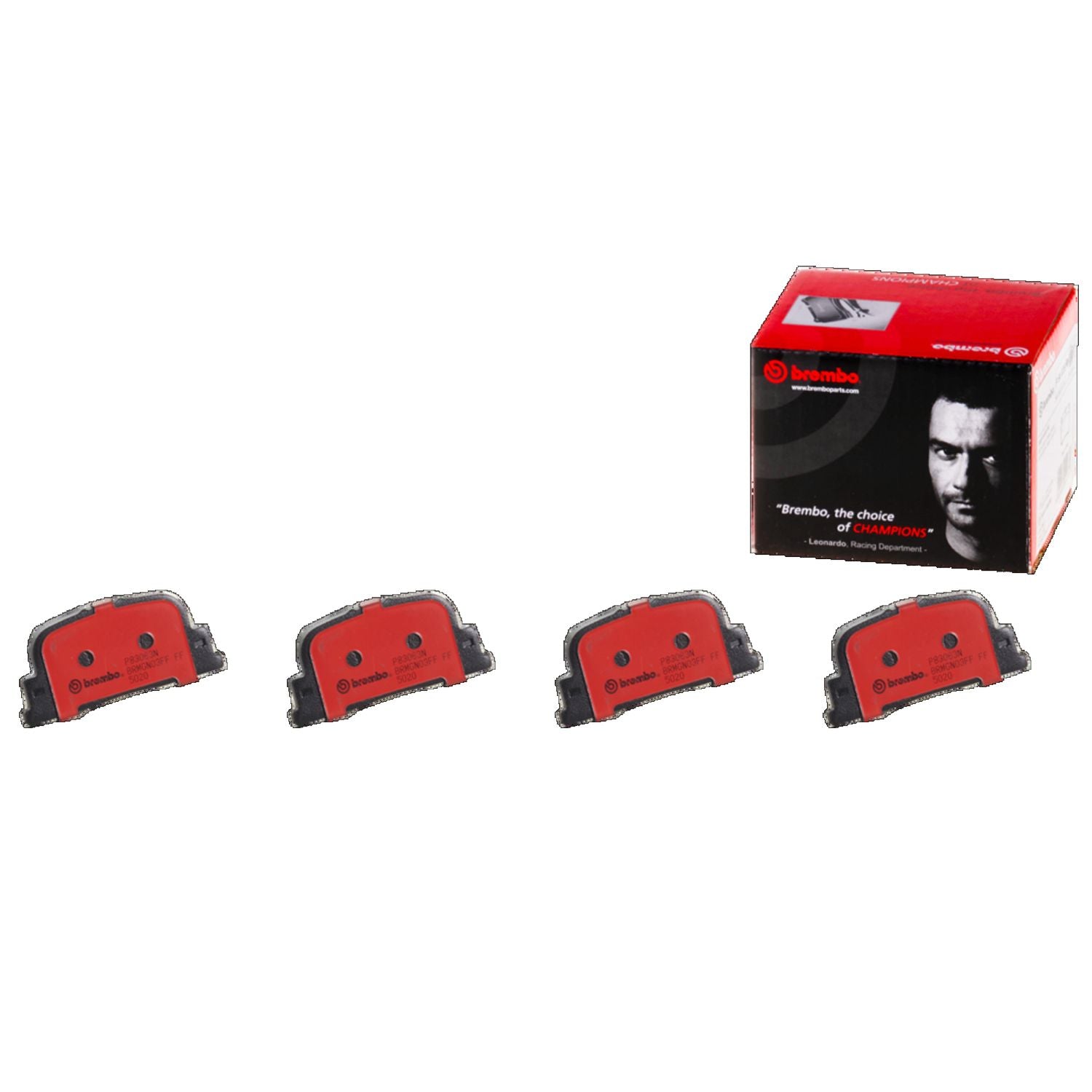 PRIME Ceramic Rear Disc Brake Pad Set - P83063N_02