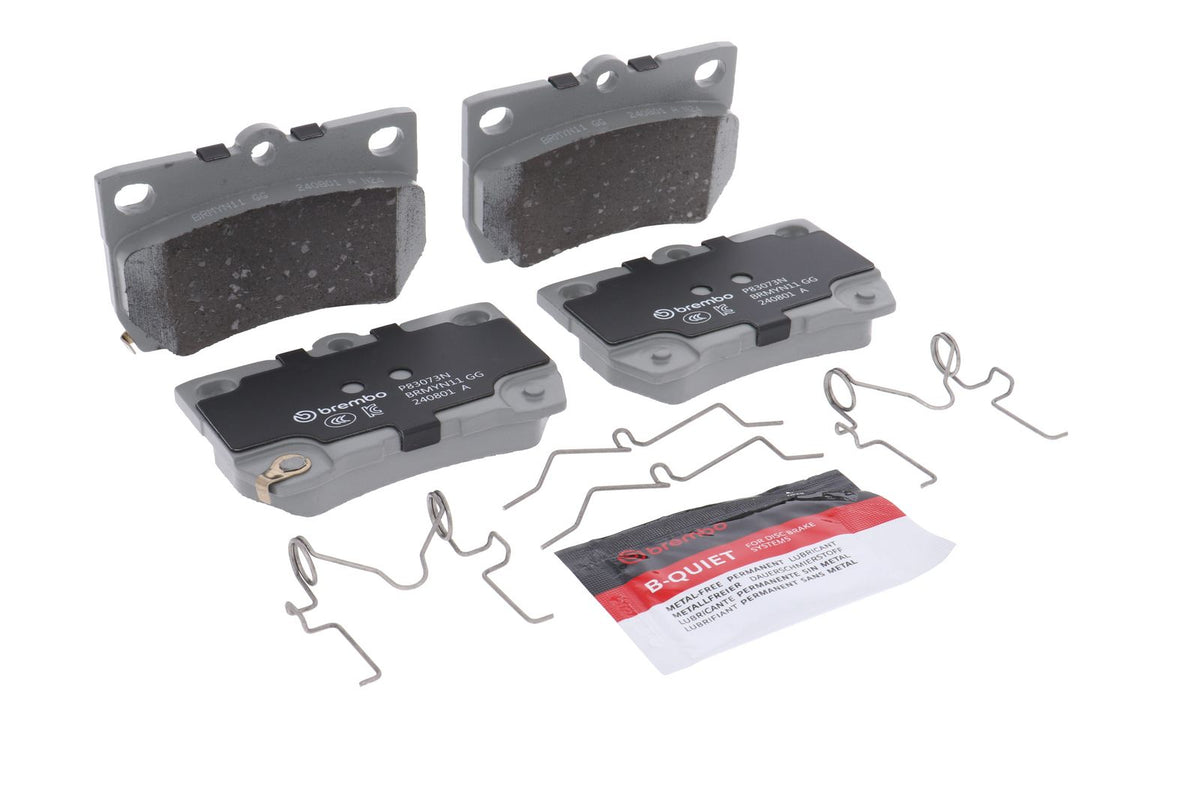 PRIME Ceramic Rear Disc Brake Pad Set - P83073N_29