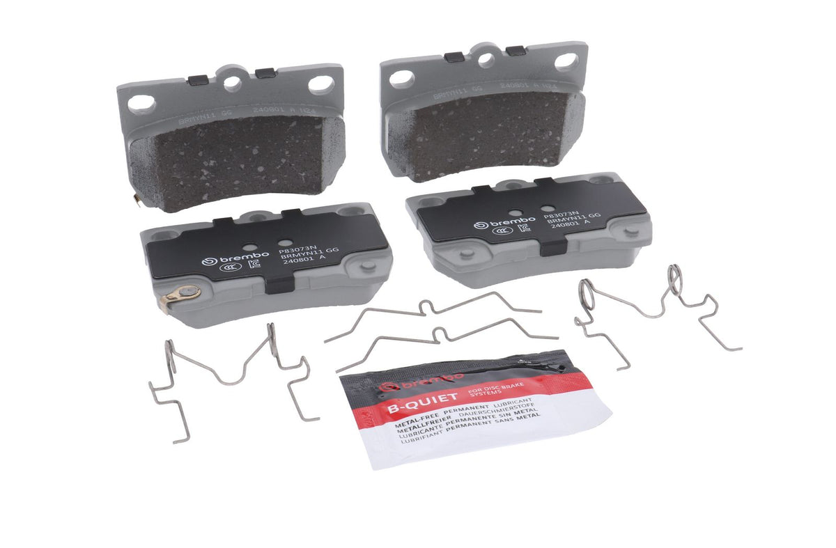 PRIME Ceramic Rear Disc Brake Pad Set - P83073N_30