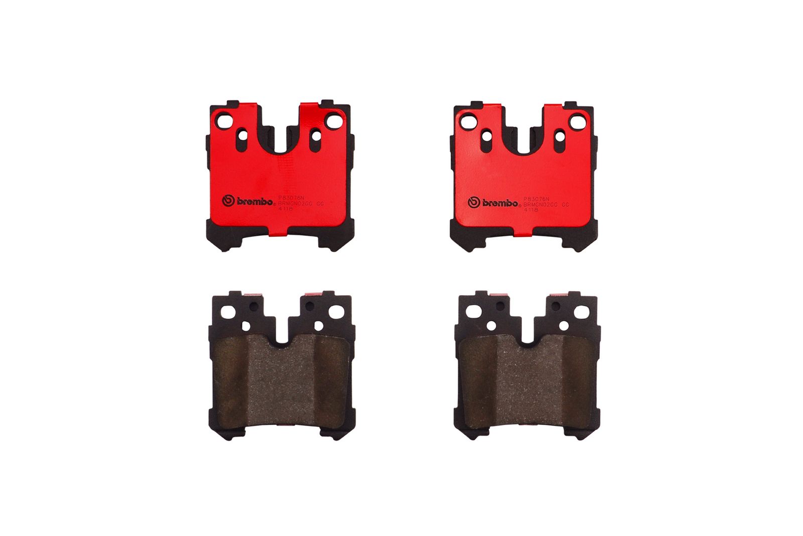 PRIME Ceramic Rear Disc Brake Pad Set - P83076N_01