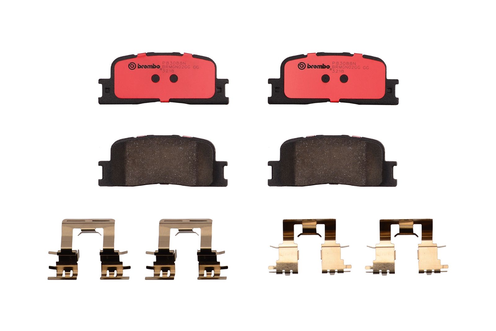 PRIME Ceramic Rear Disc Brake Pad Set - P83088N_01