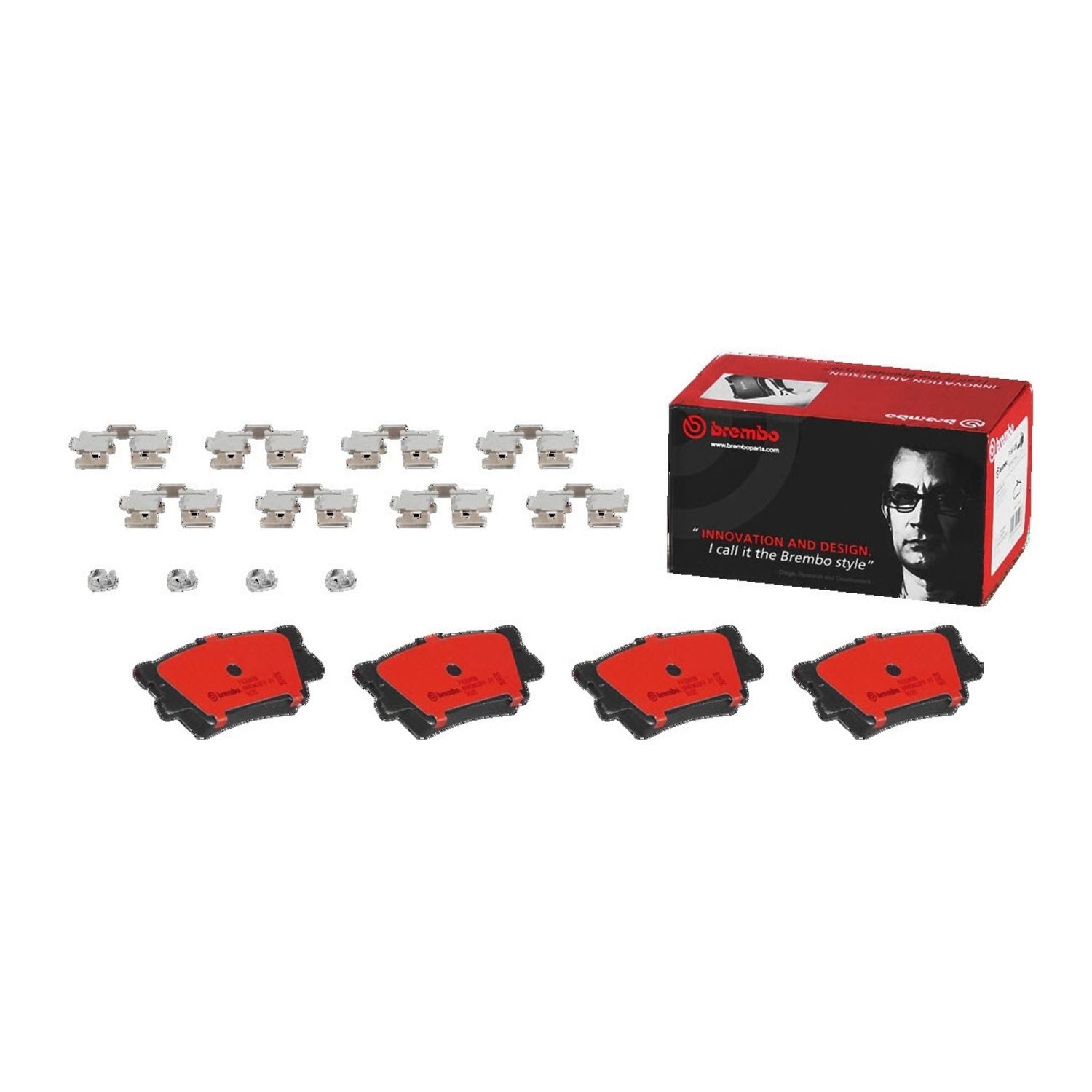 PRIME Ceramic Rear Disc Brake Pad Set - P83089N_01