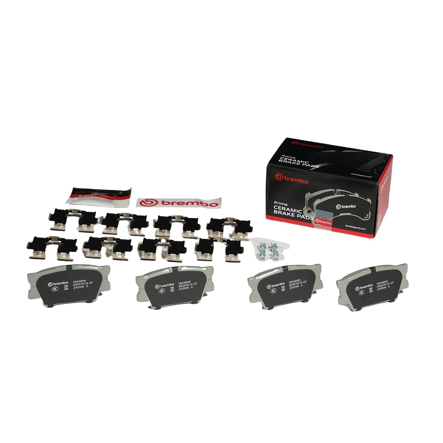 PRIME Ceramic Rear Disc Brake Pad Set - P83089N_04