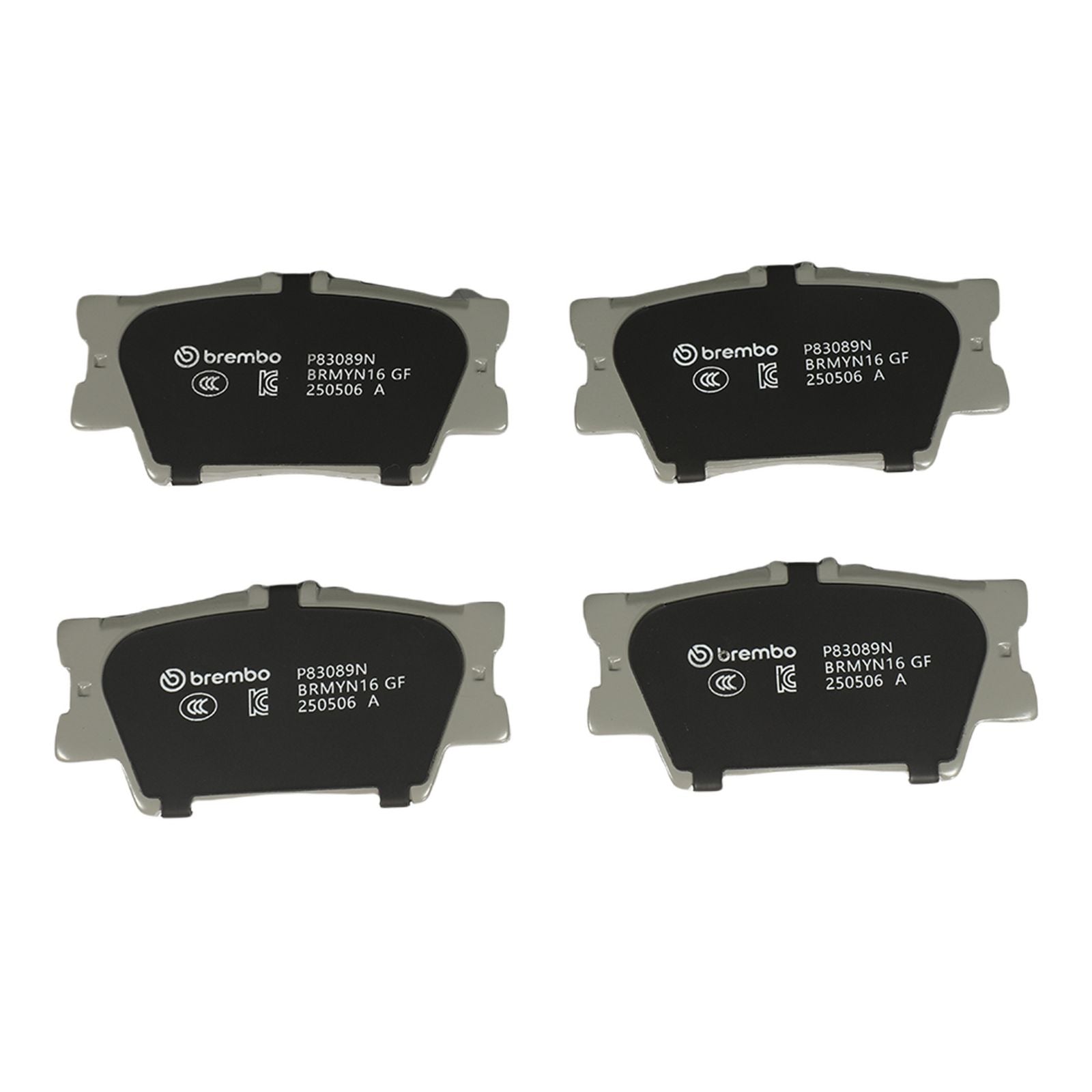 PRIME Ceramic Rear Disc Brake Pad Set - P83089N_04