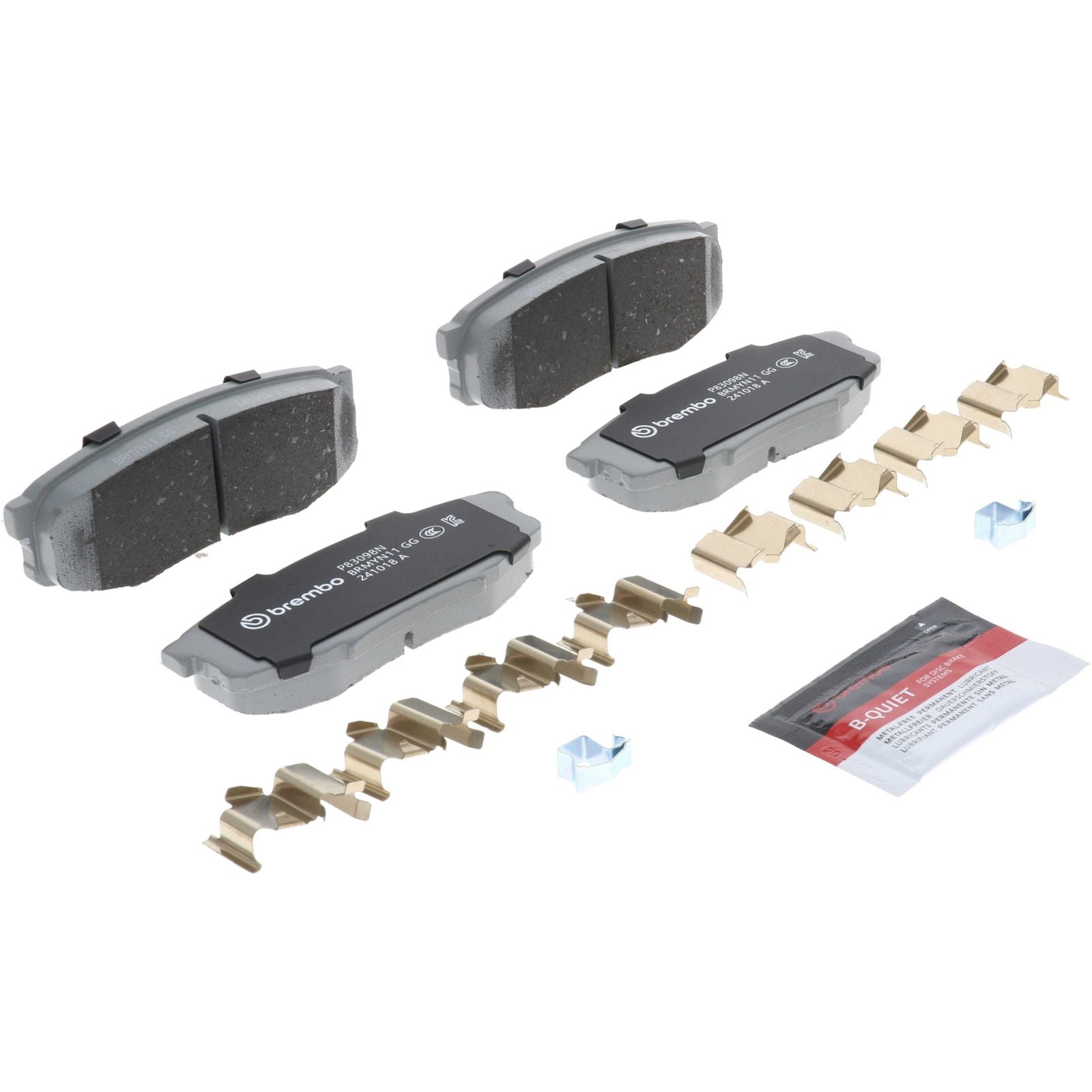 PRIME Ceramic Rear Disc Brake Pad Set P83098N | Brembostore