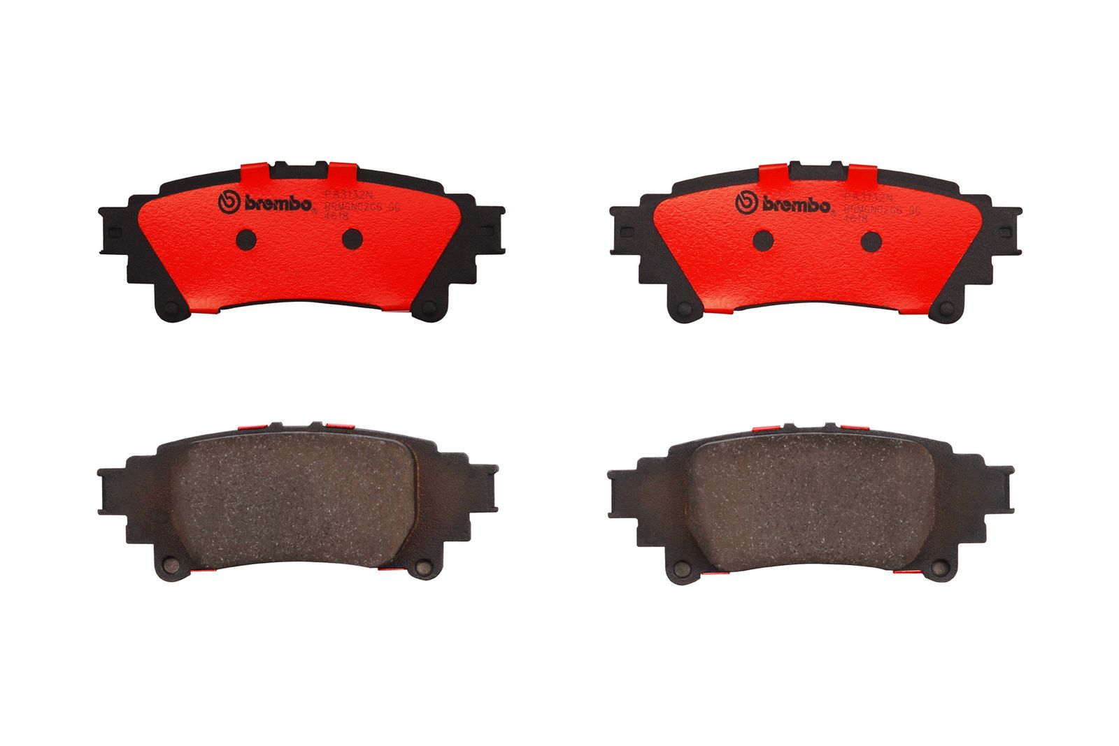 PRIME Ceramic Rear Disc Brake Pad Set - P83132N_01
