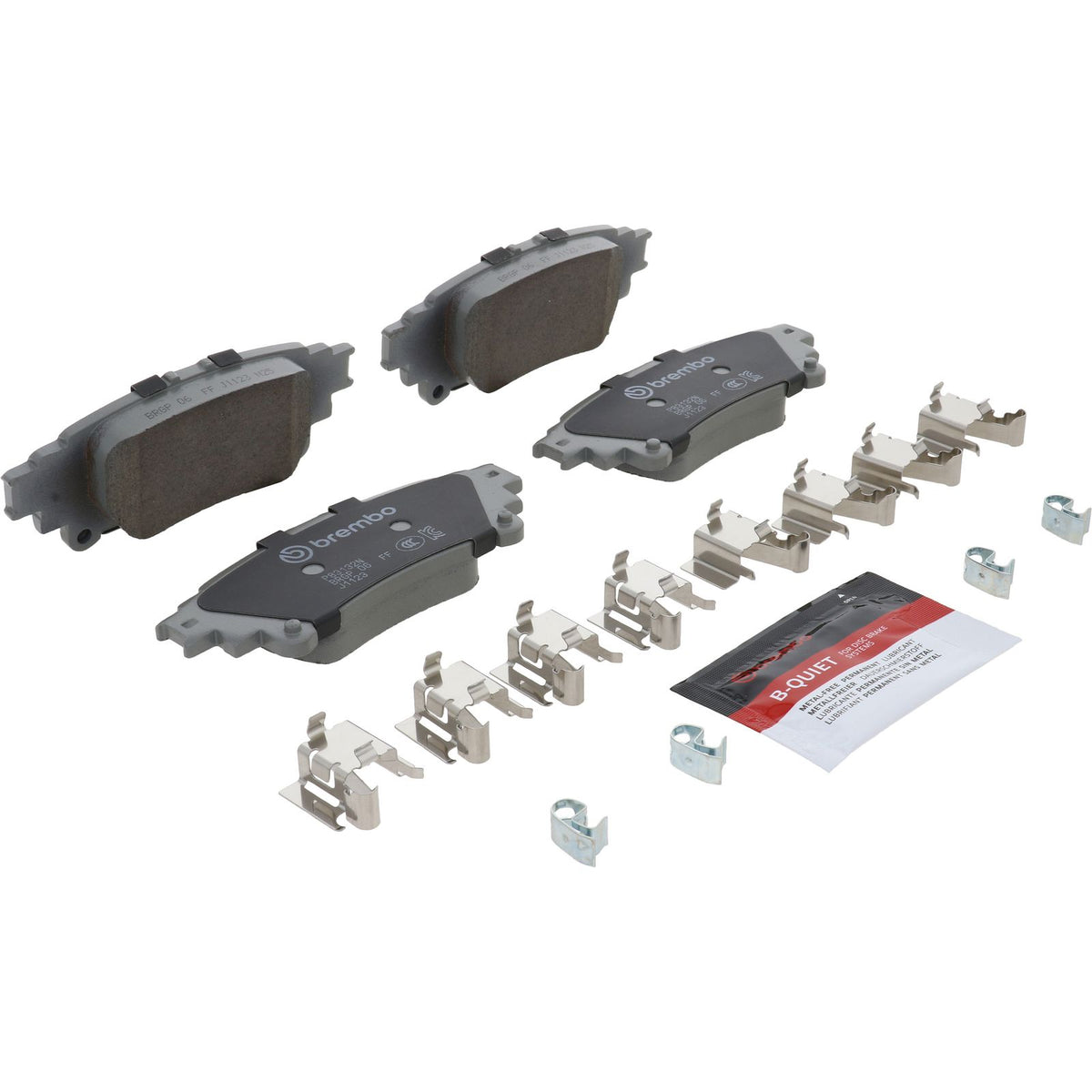 PRIME Ceramic Rear Disc Brake Pad Set - P83132N_05