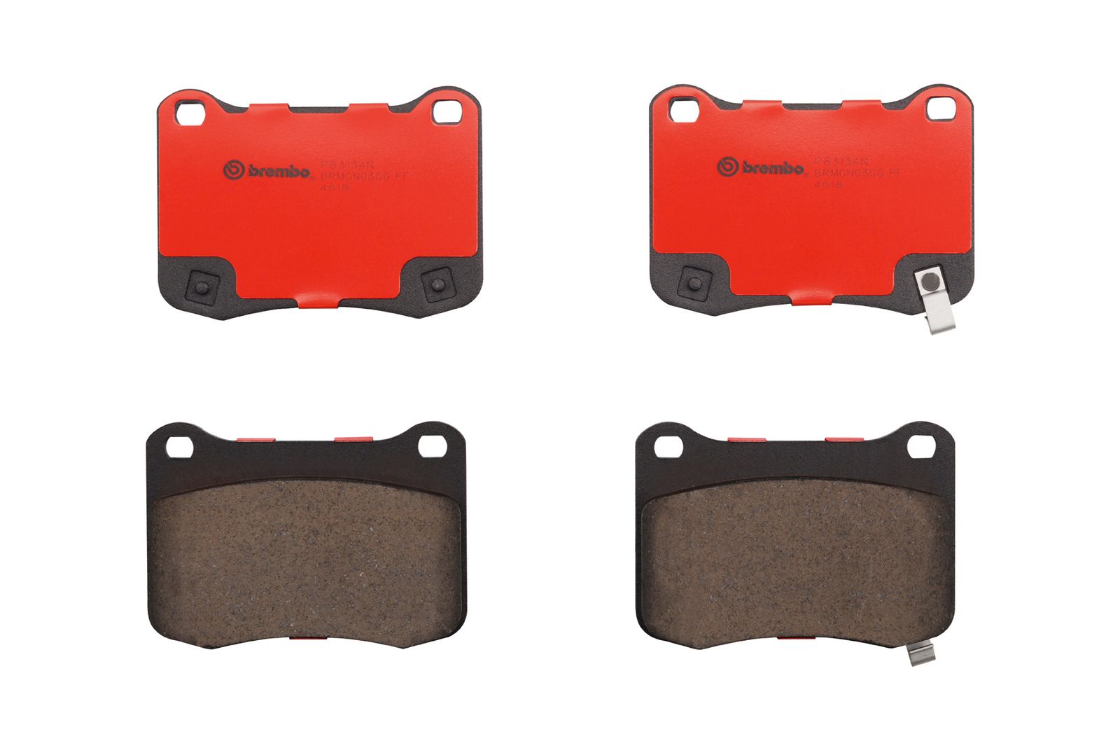 PRIME Ceramic Rear Disc Brake Pad Set - P83134N_01