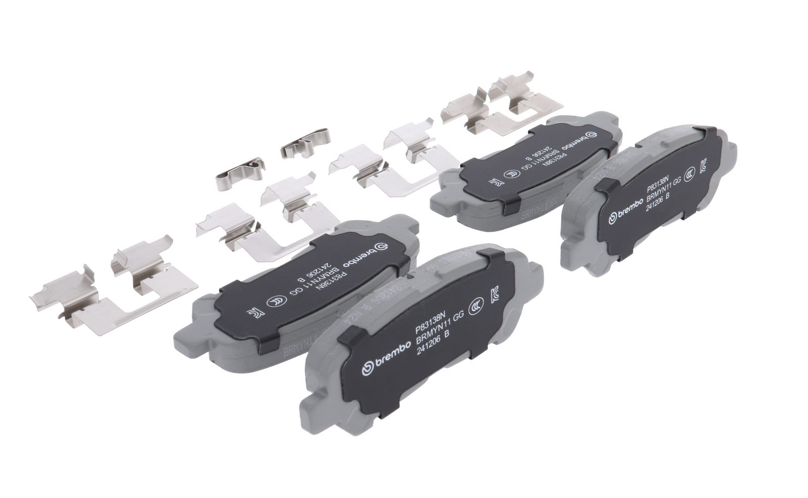 PRIME Ceramic Rear Disc Brake Pad Set - P83138N_16
