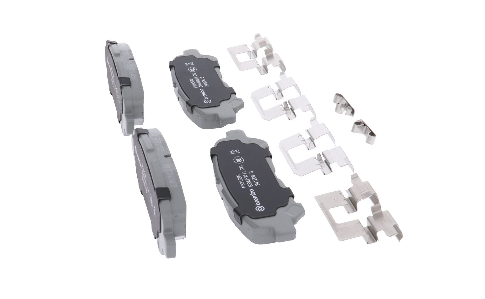 PRIME Ceramic Rear Disc Brake Pad Set - P83138N_24