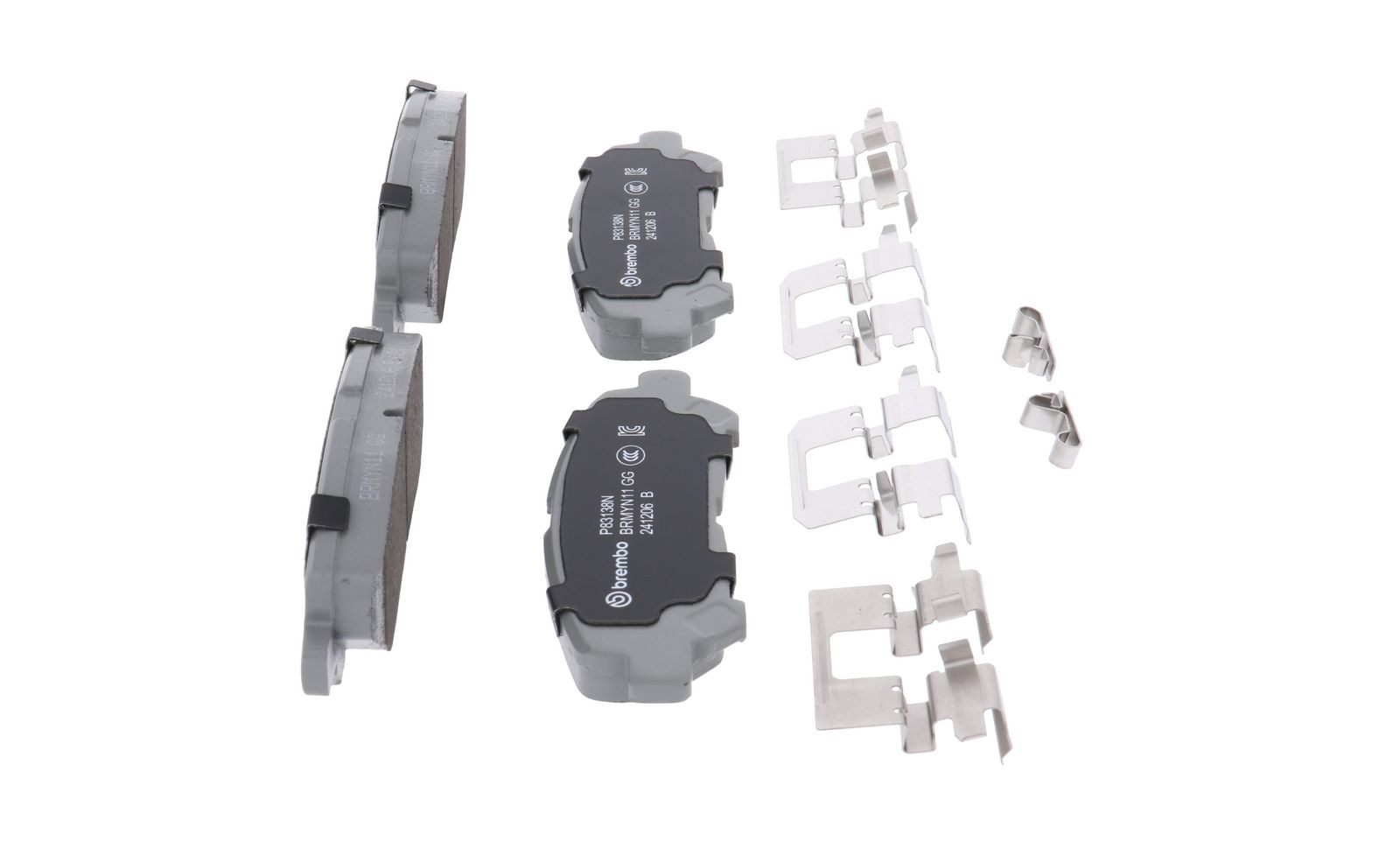 PRIME Ceramic Rear Disc Brake Pad Set - P83138N_25
