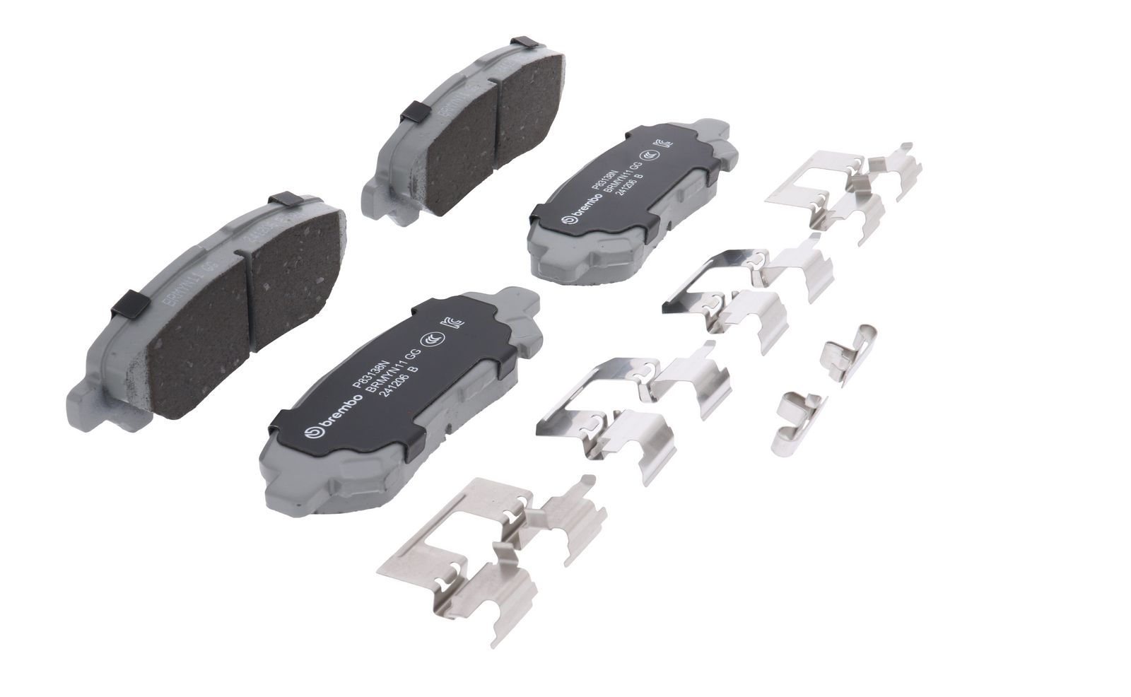 PRIME Ceramic Rear Disc Brake Pad Set - P83138N_27