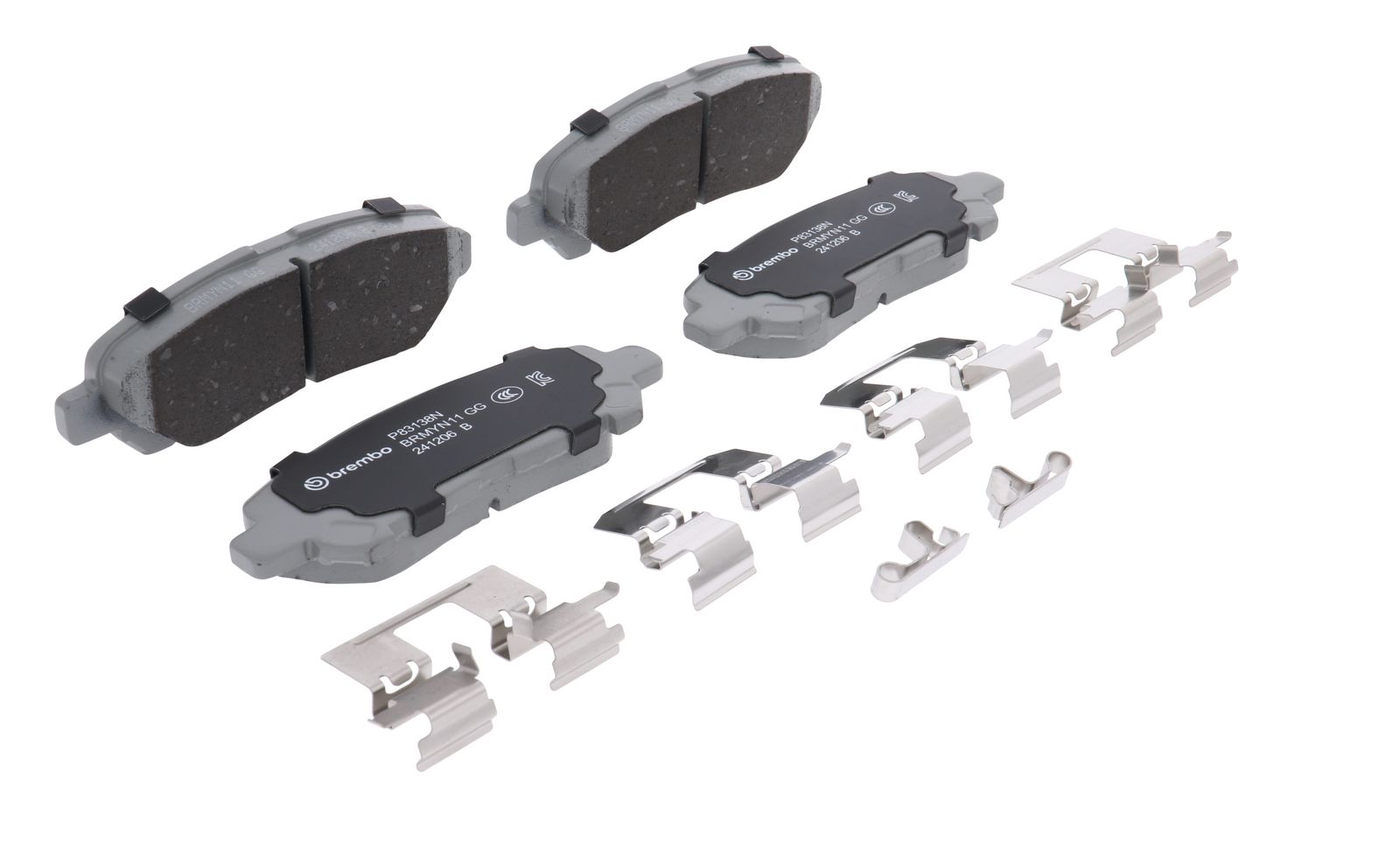 PRIME Ceramic Rear Disc Brake Pad Set - P83138N_28