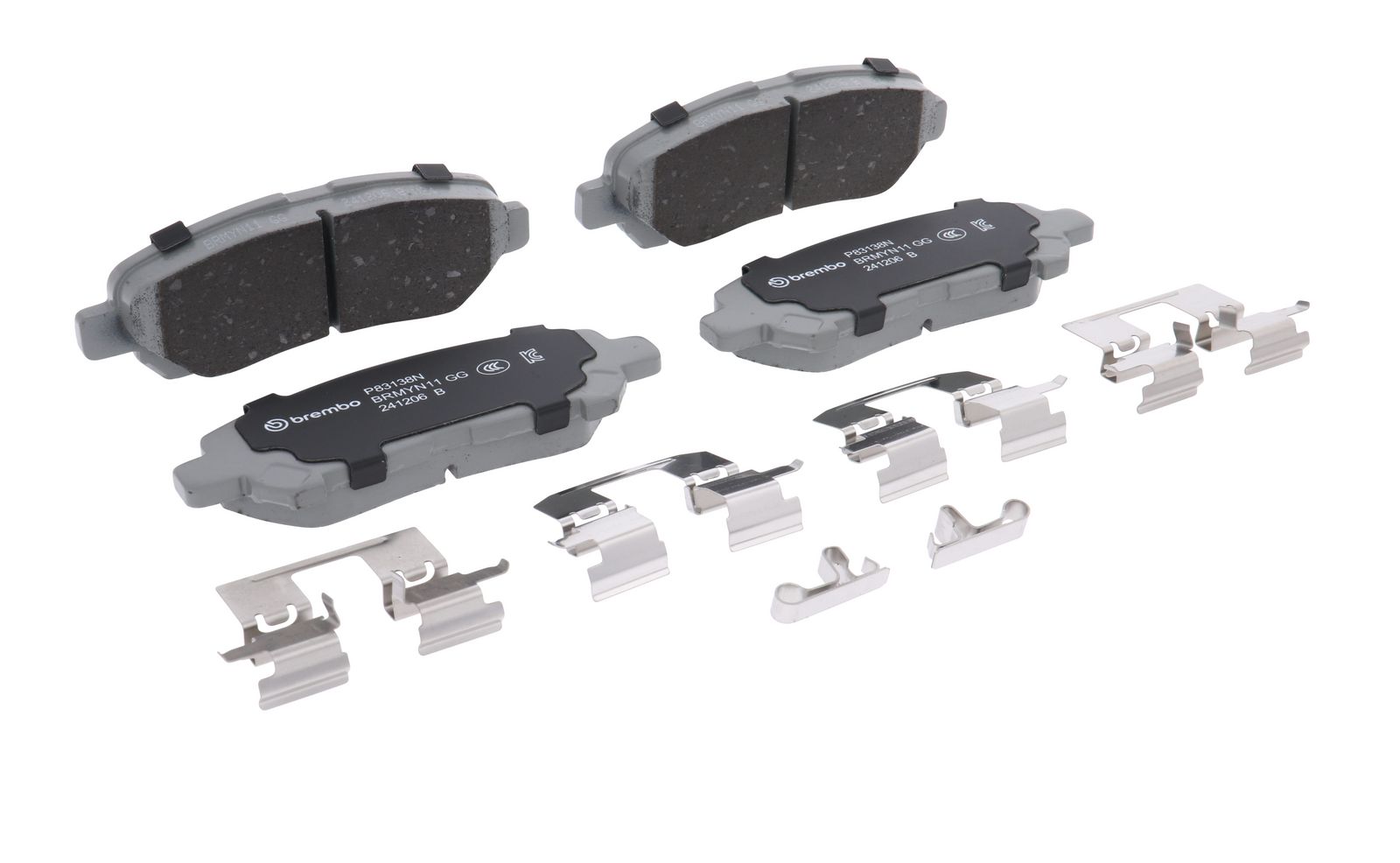 PRIME Ceramic Rear Disc Brake Pad Set - P83138N_29
