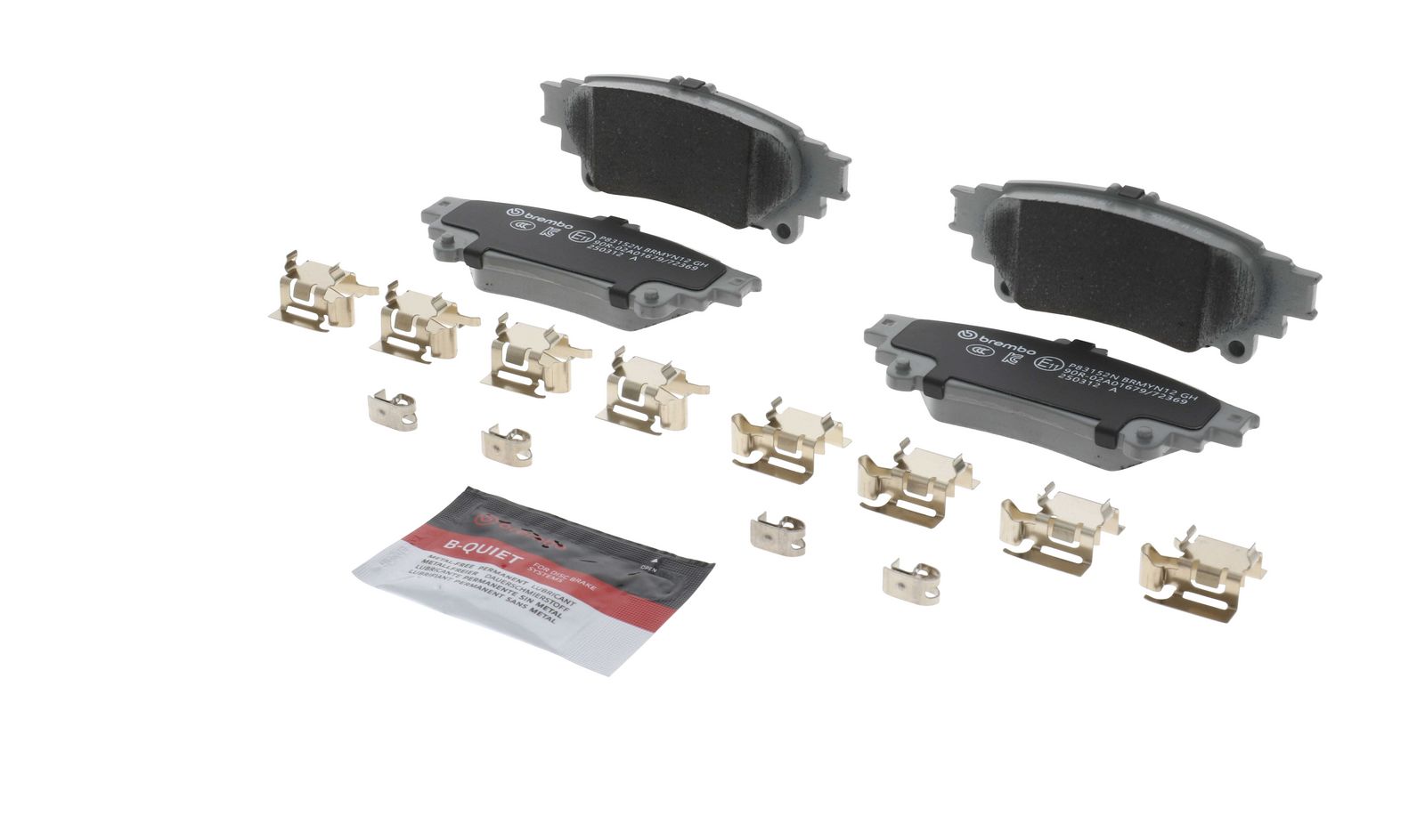 PRIME Ceramic Rear Disc Brake Pad Set - P83152N_09