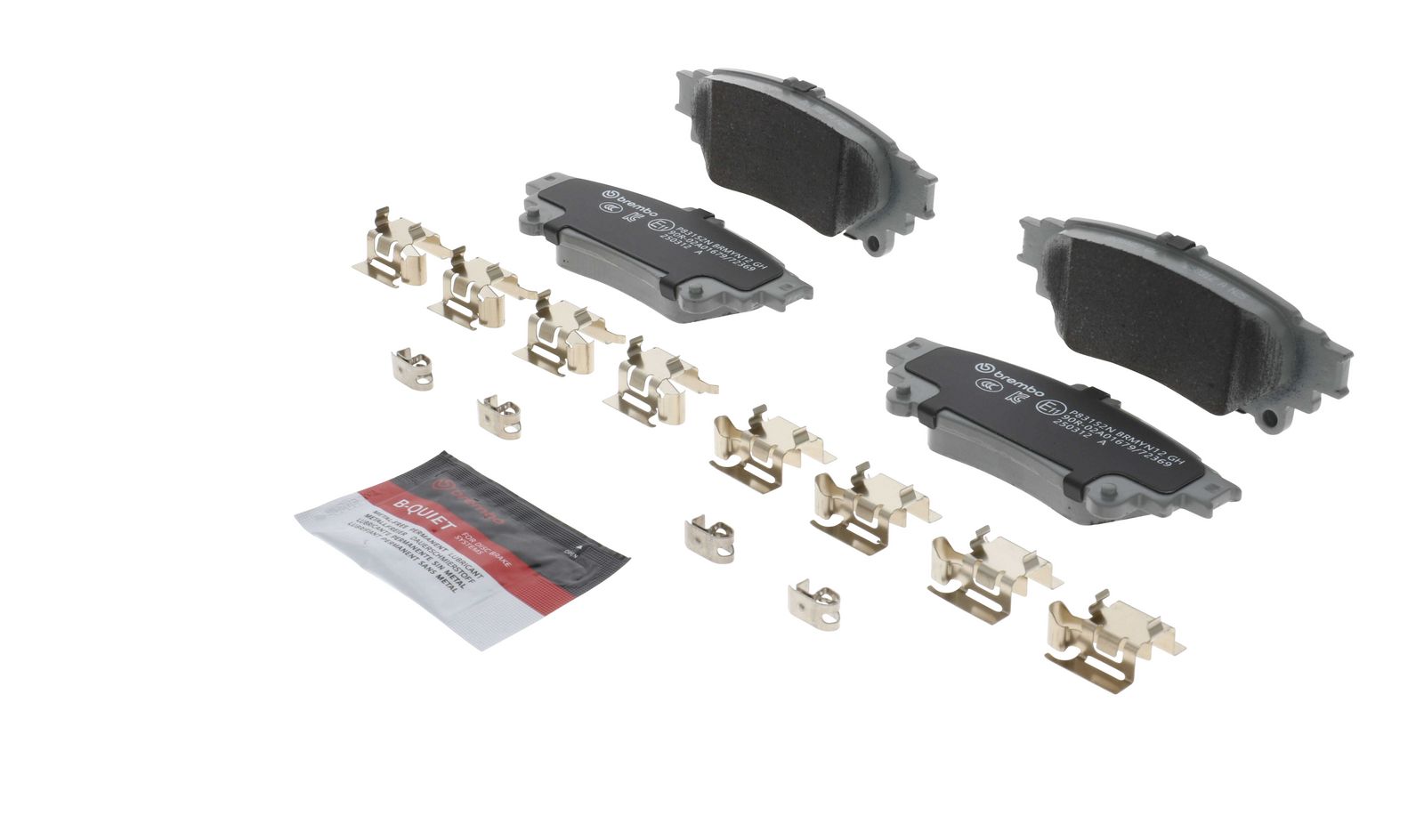 PRIME Ceramic Rear Disc Brake Pad Set - P83152N_10