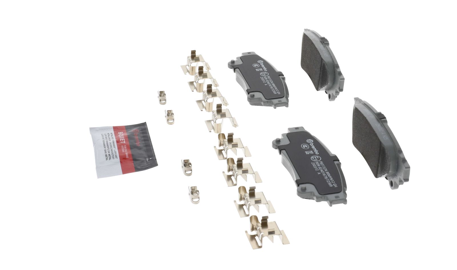 PRIME Ceramic Rear Disc Brake Pad Set - P83152N_12